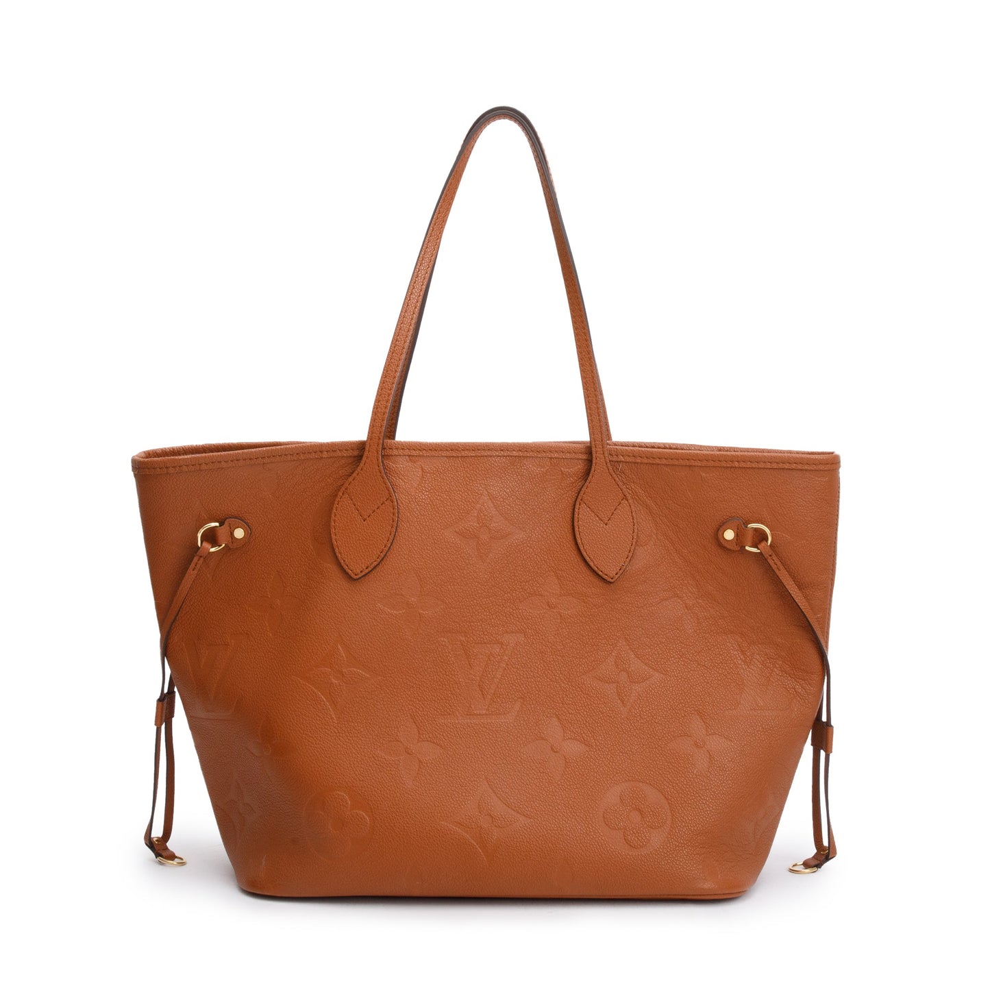 Louis Vuitton Congac Monogram Giant Empreinte Leather Neverfull MM