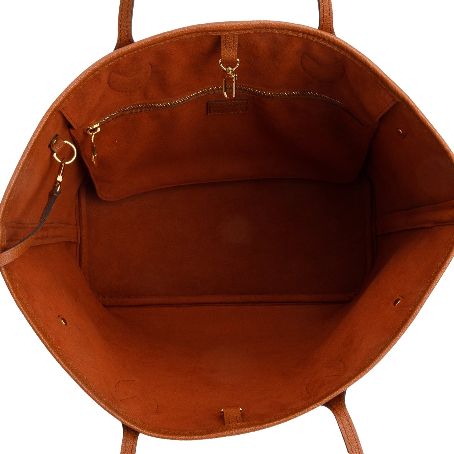 Louis Vuitton Congac Monogram Giant Empreinte Leather Neverfull MM