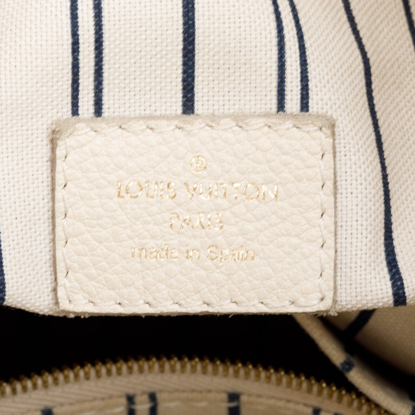 Louis Vuitton Creme Monogram Empreinte Artsy MM