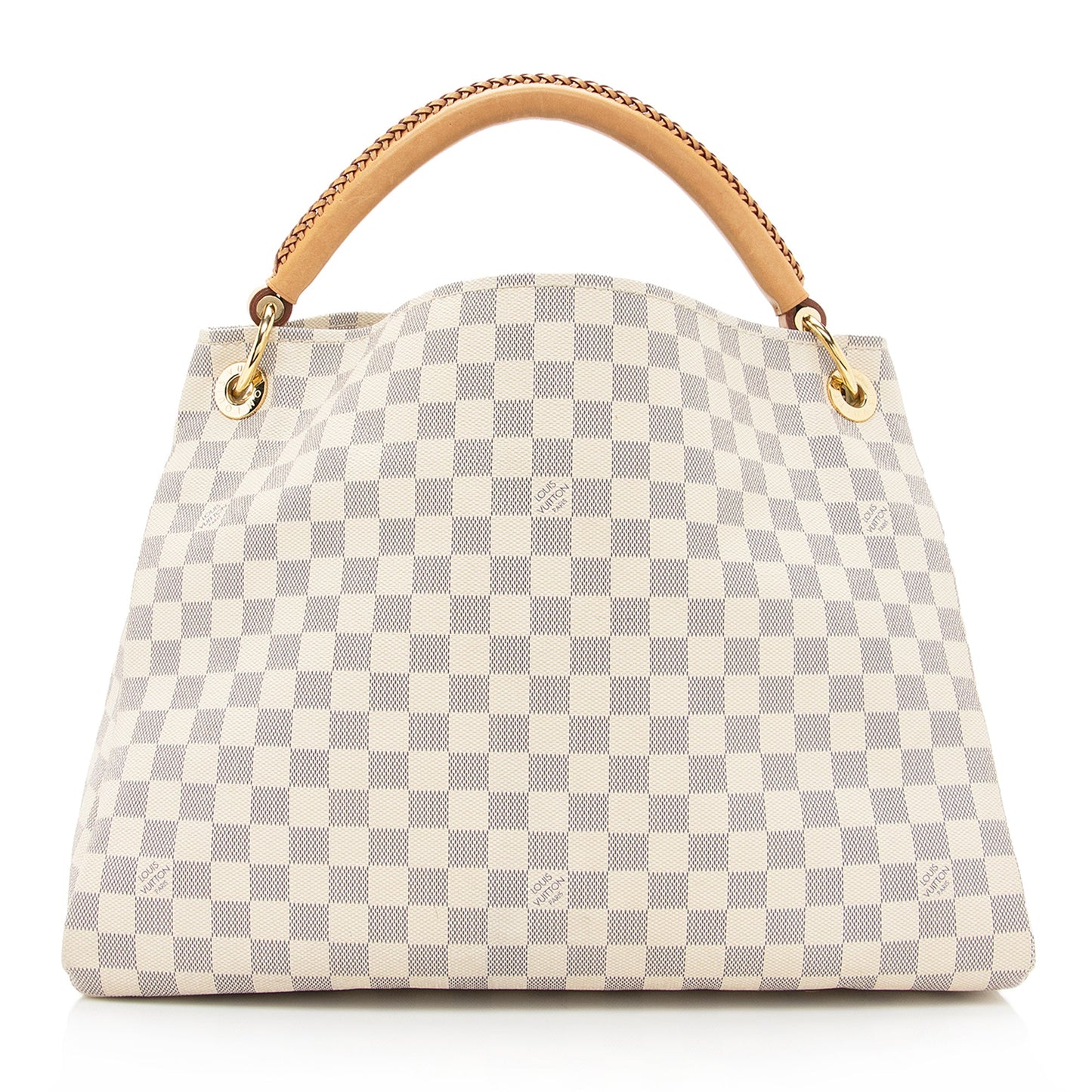 Louis Vuitton Damier Azur Artsy MM Shoulder Bag (SHF-22363)