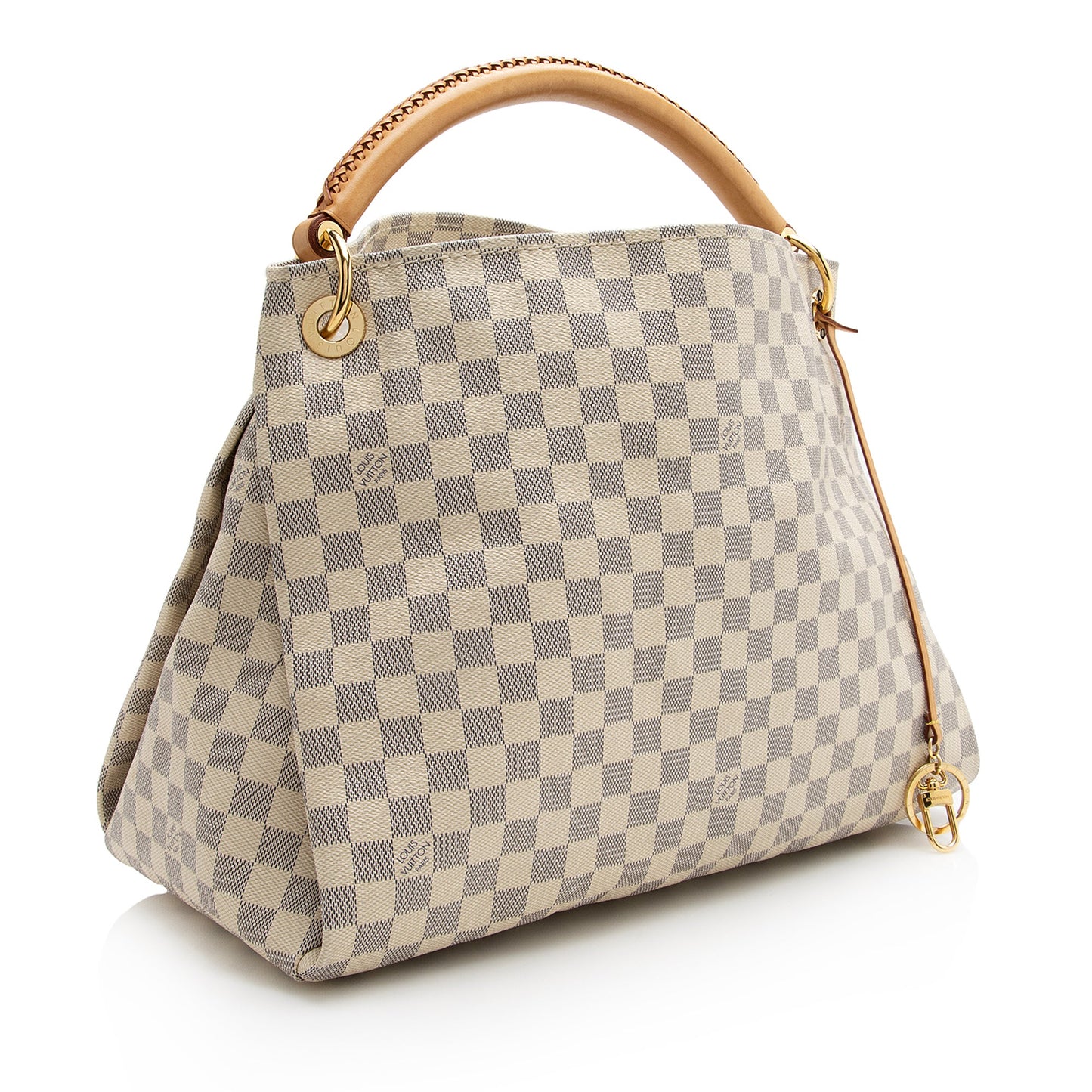 Louis Vuitton Damier Azur Artsy MM Shoulder Bag (SHF-22677)