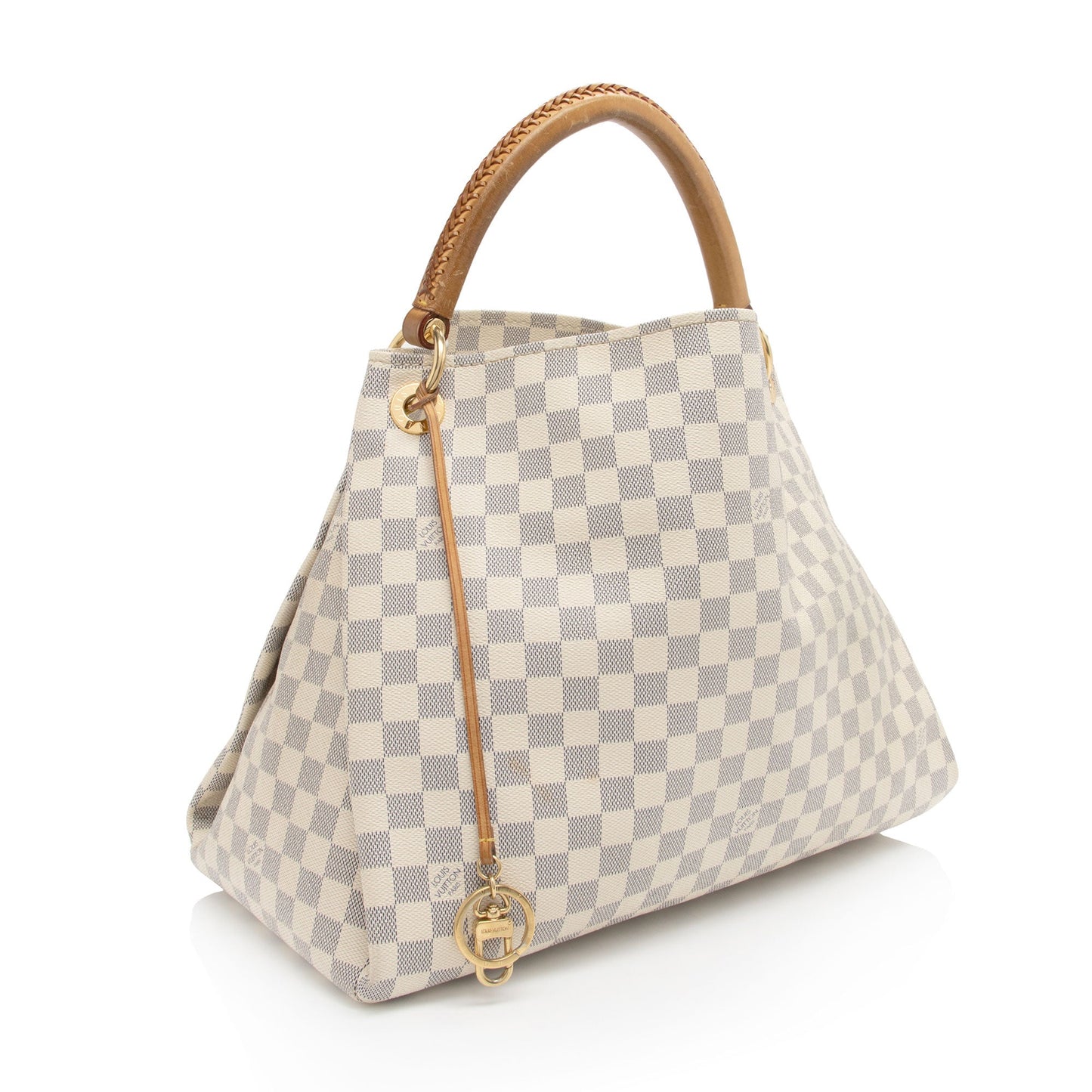 Louis Vuitton Damier Azur Artsy MM Shoulder Bag (SHF-X12eKK)