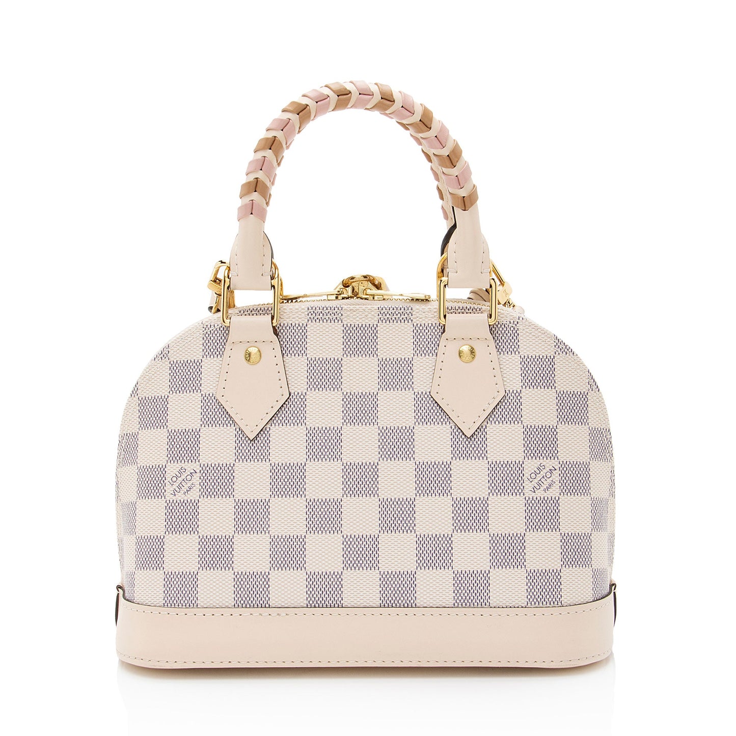Louis Vuitton Damier Azur Braided Alma BB Satchel
