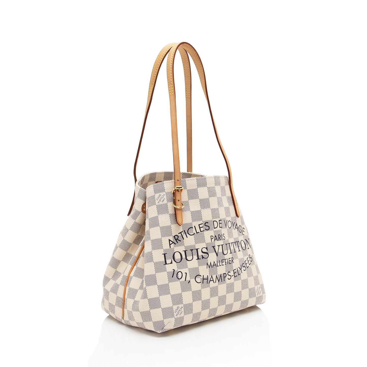 Louis Vuitton Damier Azur Cabas Adventure PM Tote (SHF-IcM8g9)