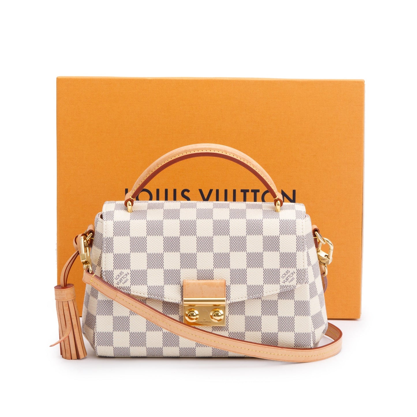 Louis Vuitton Damier Azur Croisette Bag