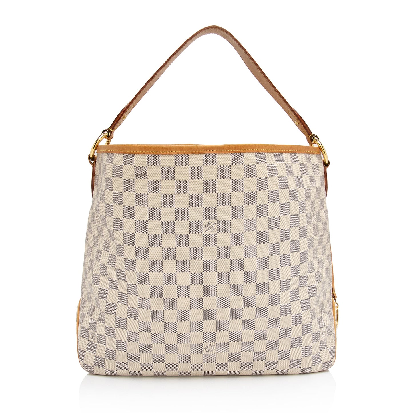 Louis Vuitton Damier Azur Delightful MM Shoulder Bag (SHF-dOaylq)