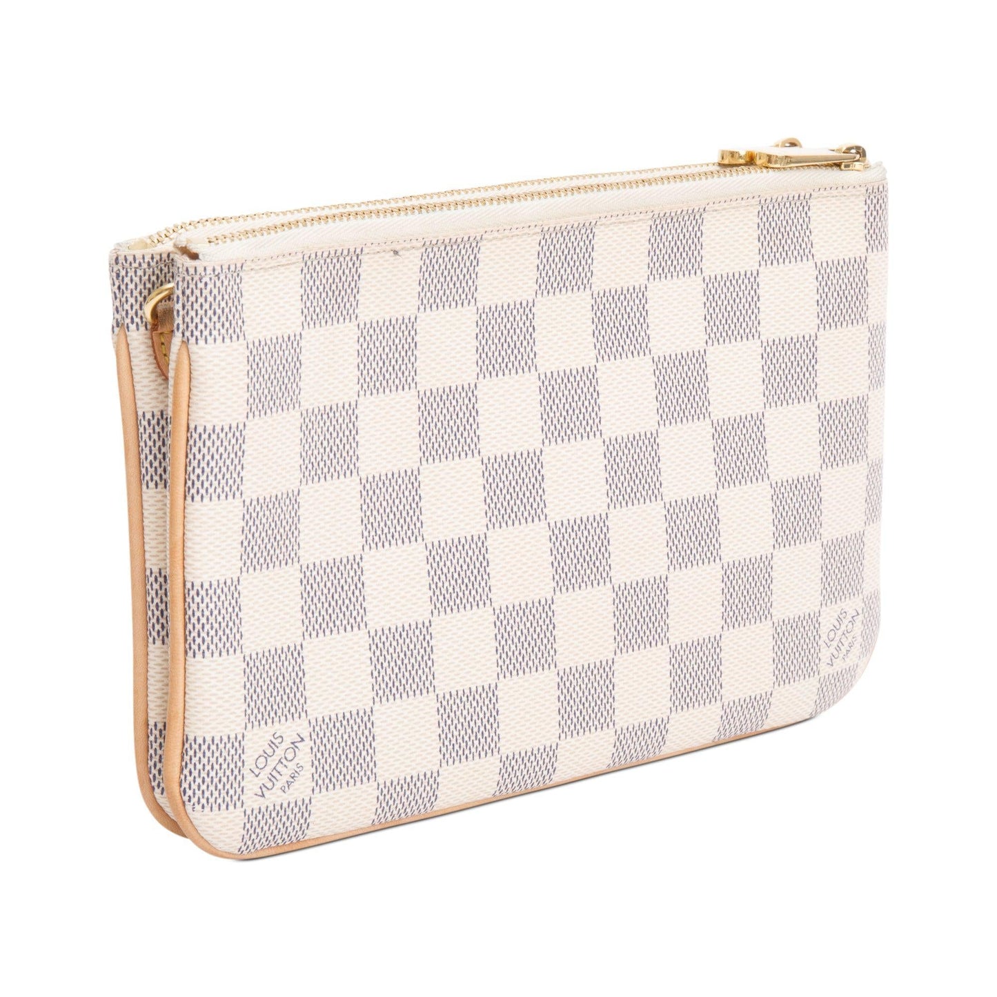 Louis Vuitton Damier Azur Double Zip Pochette
