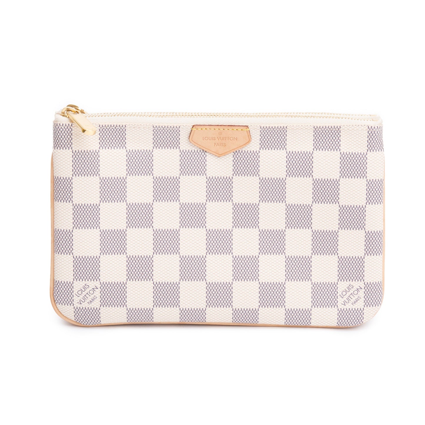 Louis Vuitton Damier Azur Double Zip Pochette