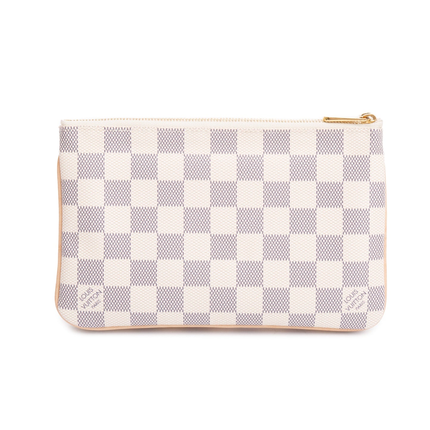 Louis Vuitton Damier Azur Double Zip Pochette