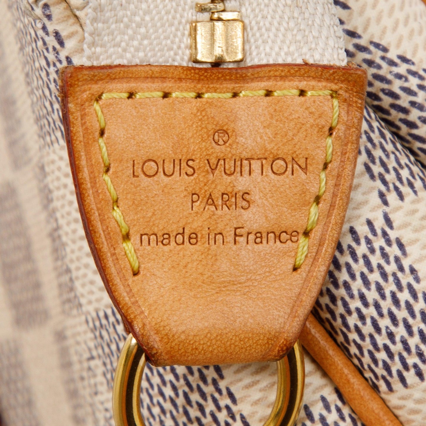 Louis Vuitton Damier Azur Eva Clutch