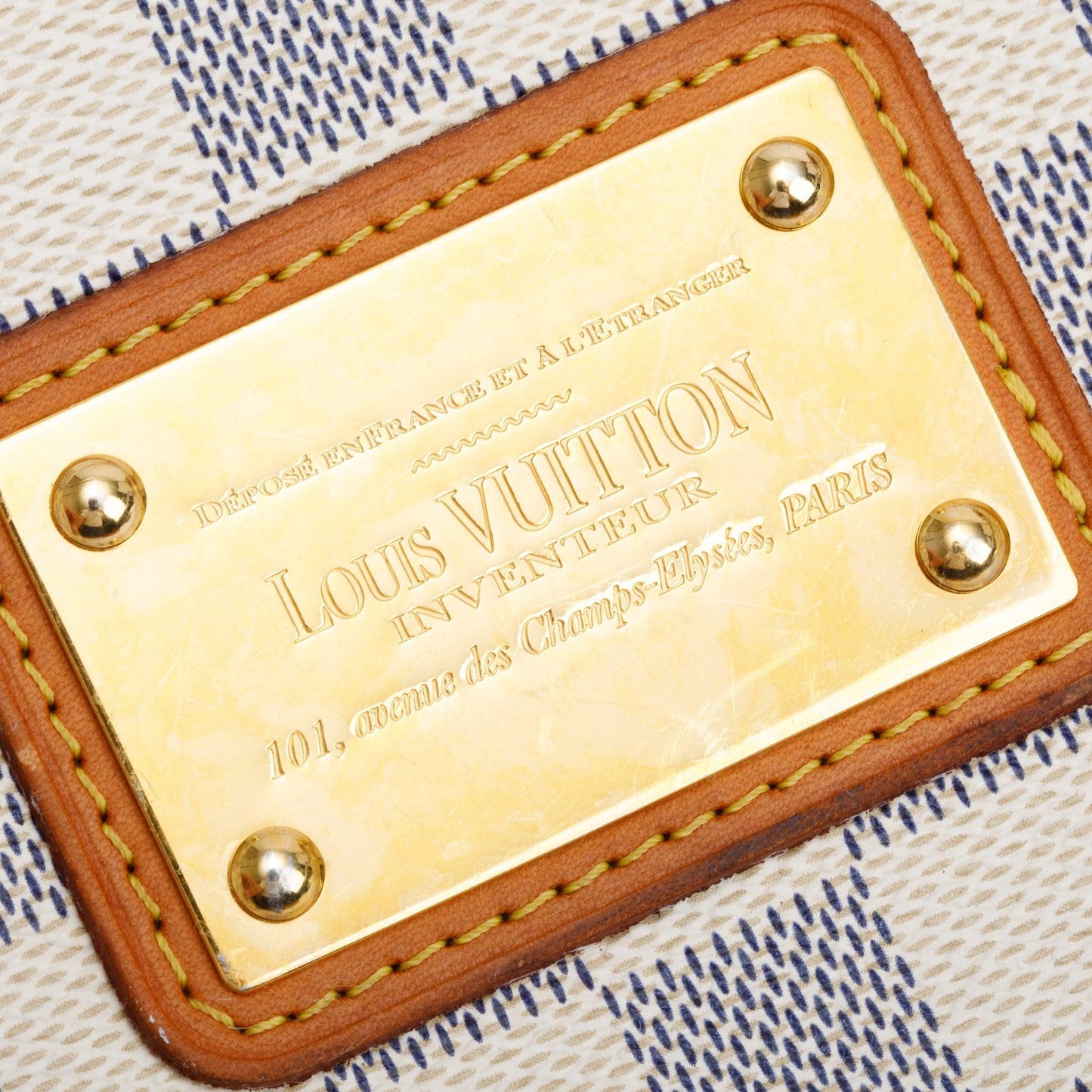 Louis Vuitton Damier Azur Eva Clutch