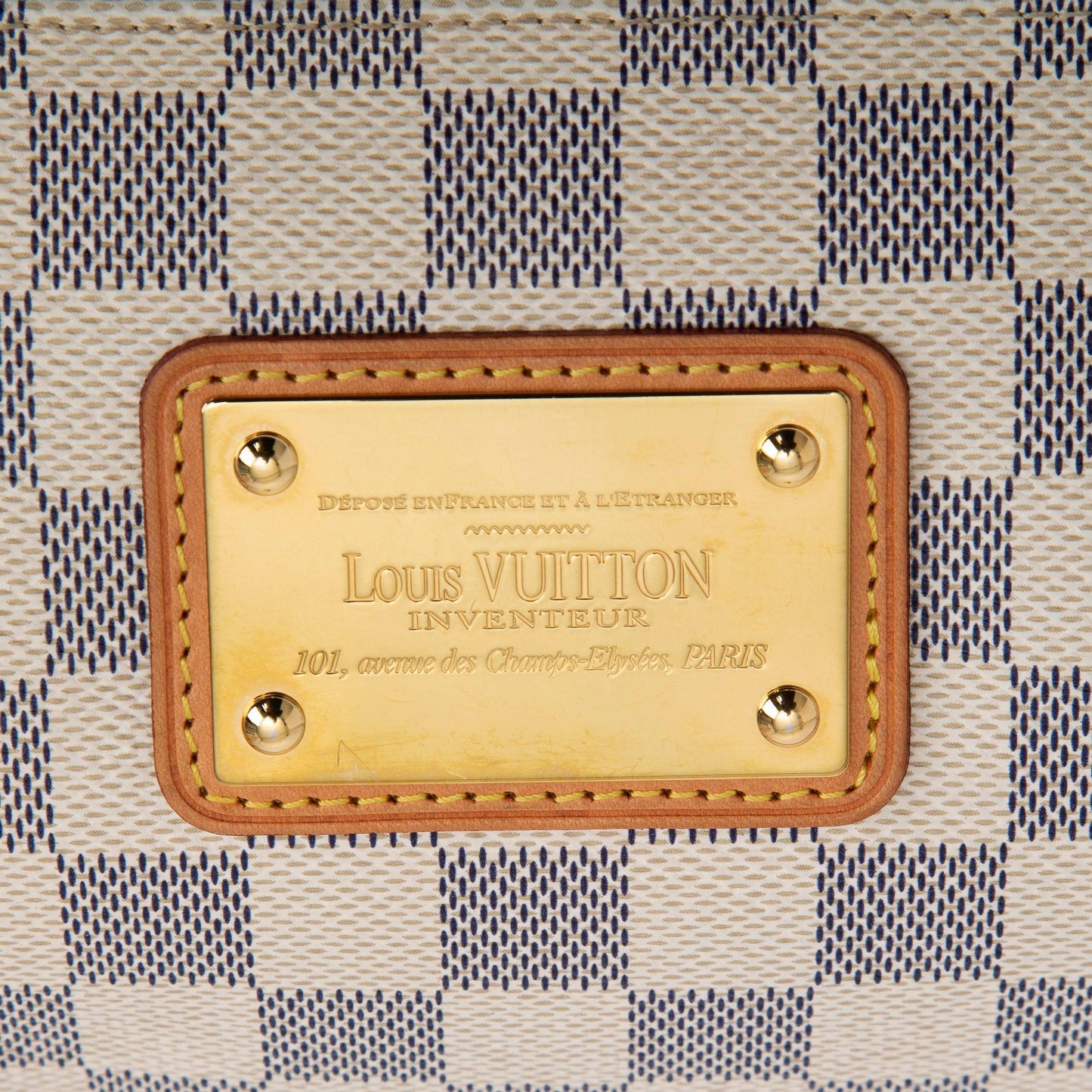 Louis Vuitton Damier Azur Eva Clutch