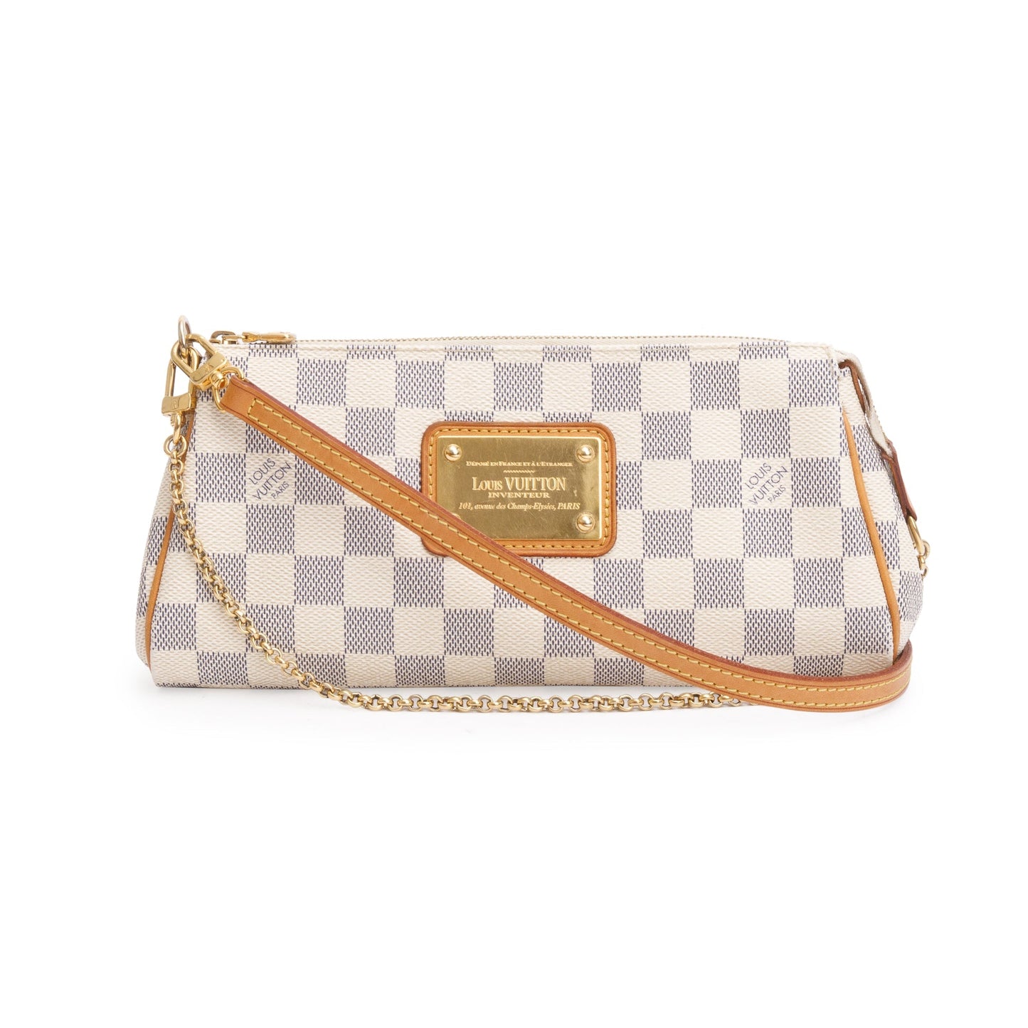 Louis Vuitton Damier Azur Eva Clutch
