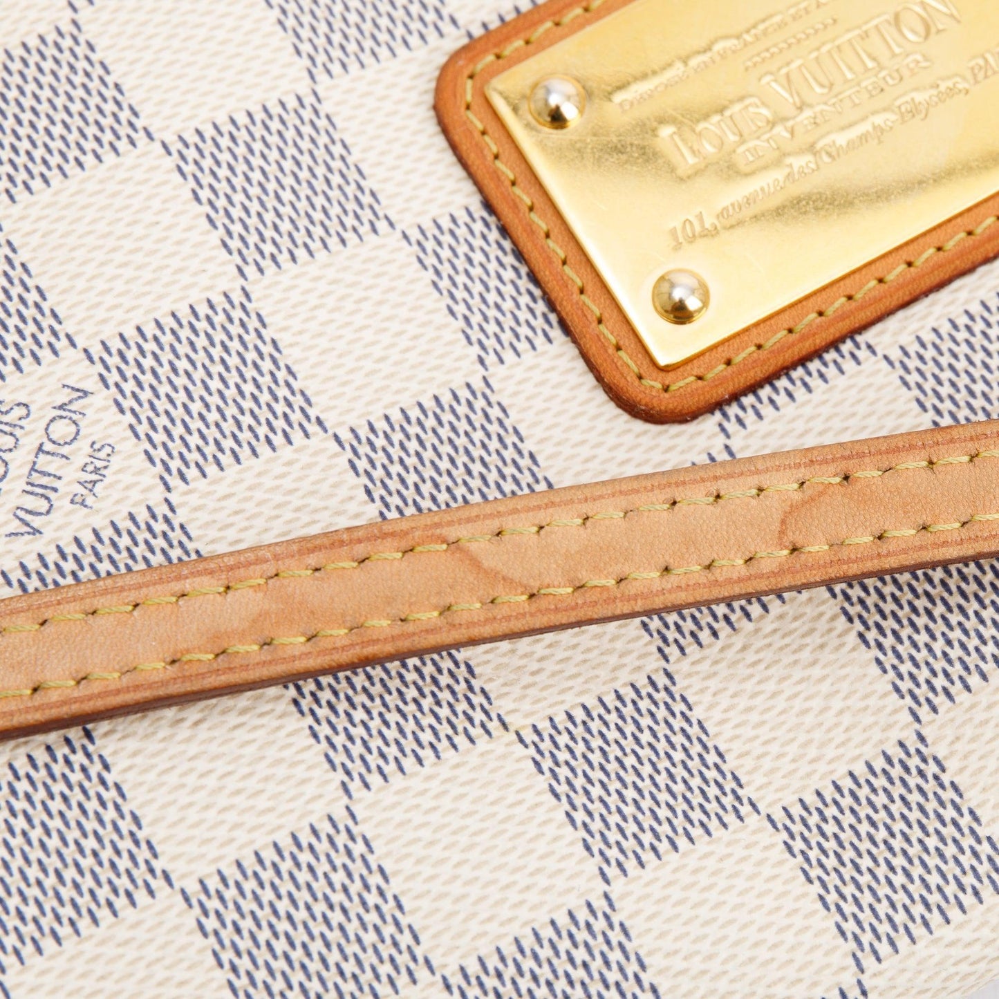 Louis Vuitton Damier Azur Eva Clutch