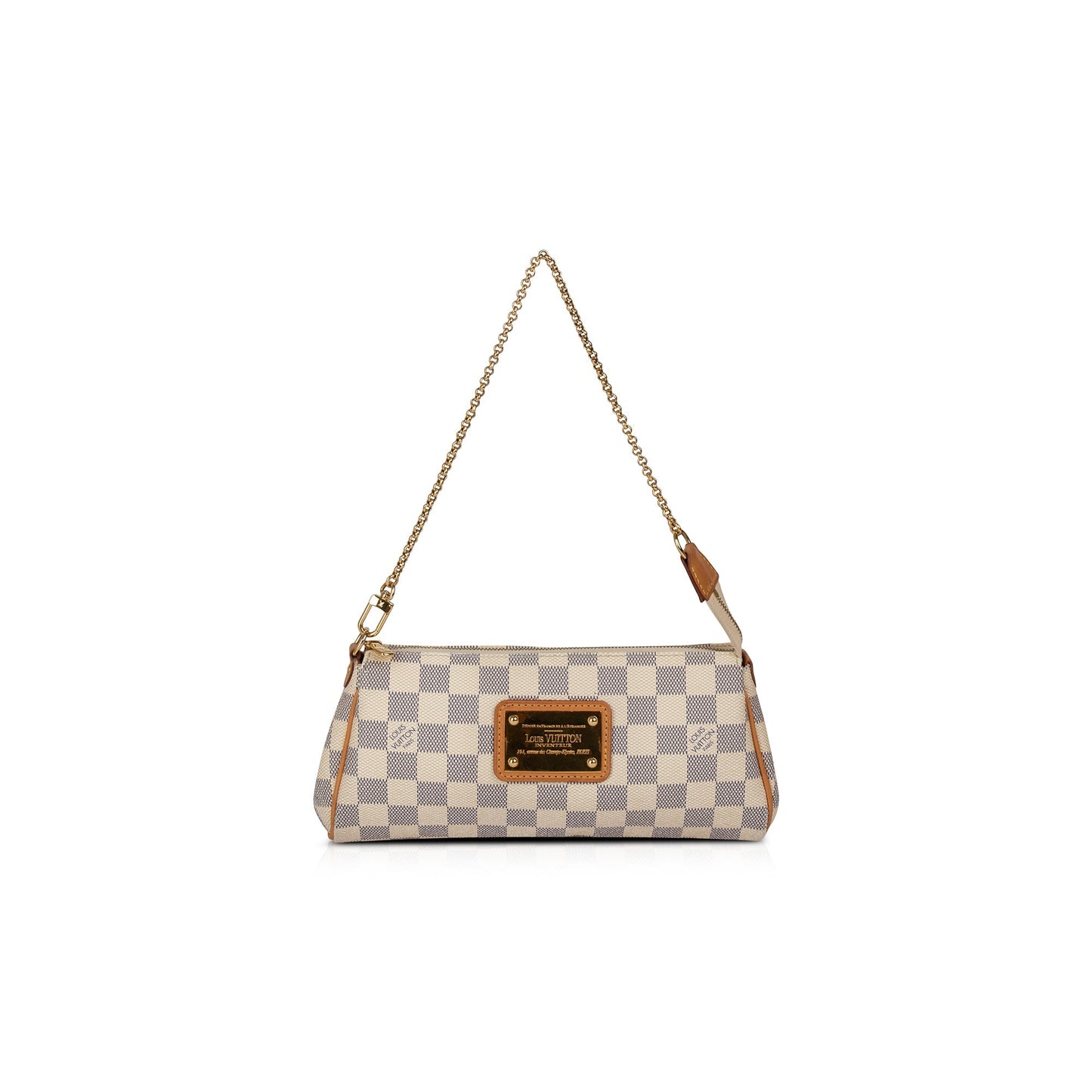 Louis Vuitton Damier Azur Eva Clutch with Strap