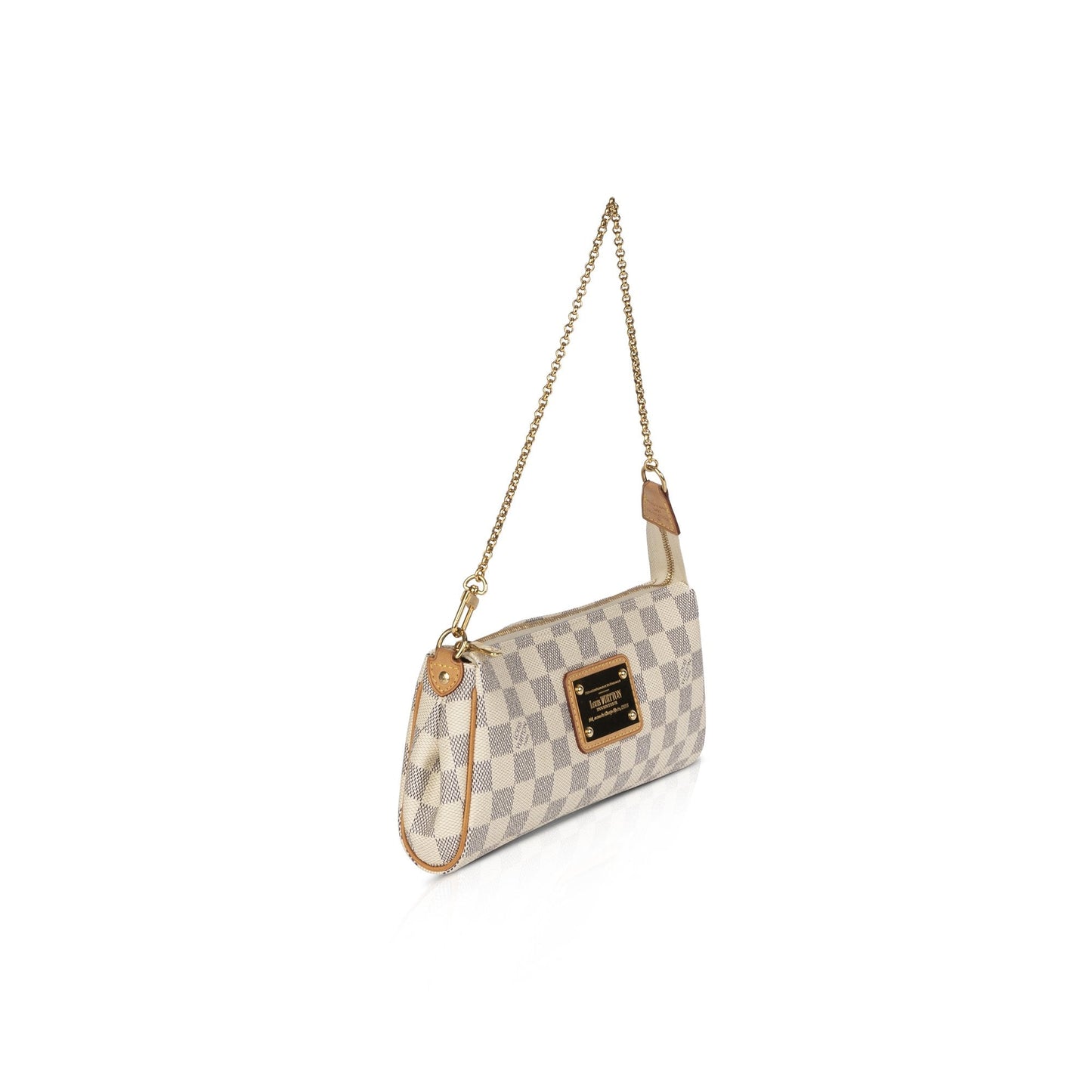 Louis Vuitton Damier Azur Eva Clutch with Strap