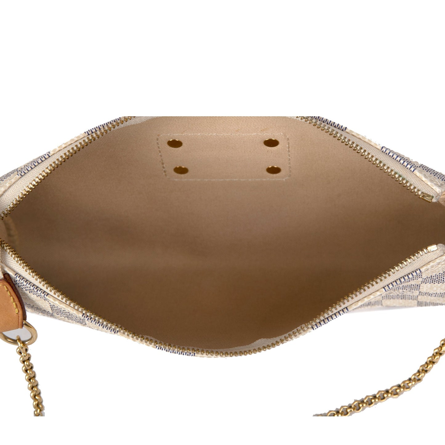 Louis Vuitton Damier Azur Eva Clutch with Strap