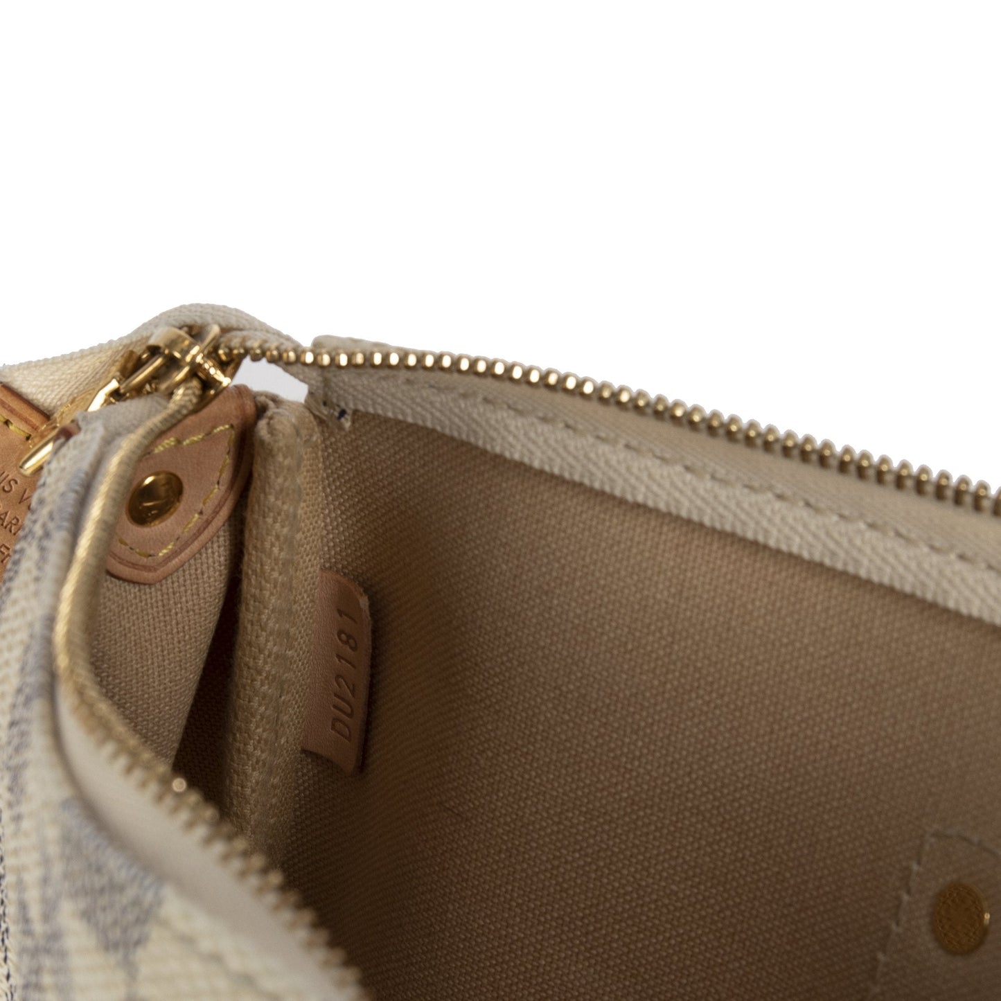 Louis Vuitton Damier Azur Eva Clutch with Strap