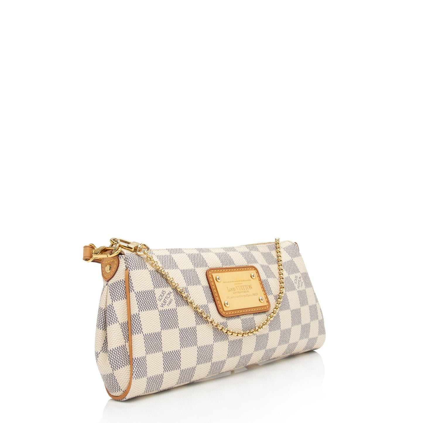 Louis Vuitton Damier Azur Eva Clutch (SHF-cD8b7X)