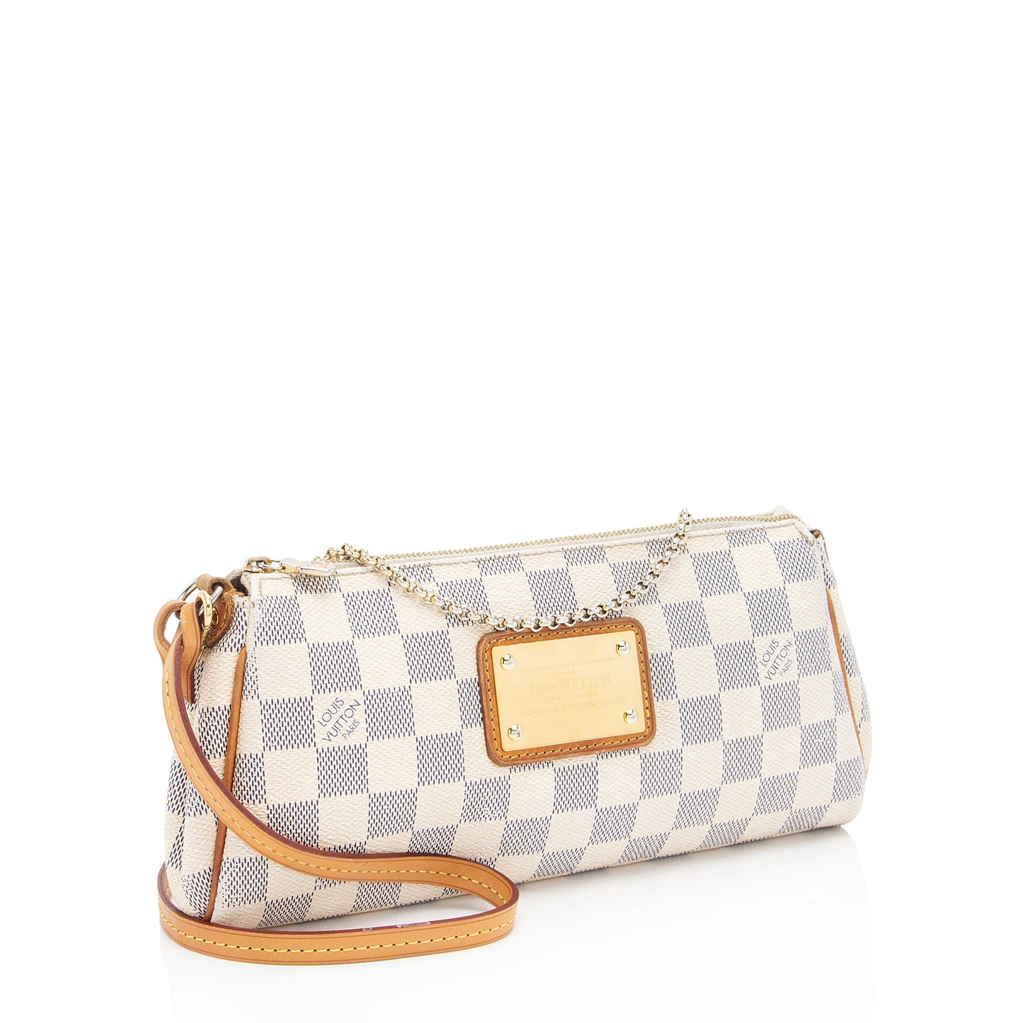Louis Vuitton Damier Azur Eva Clutch (SHF-jRNU0T)