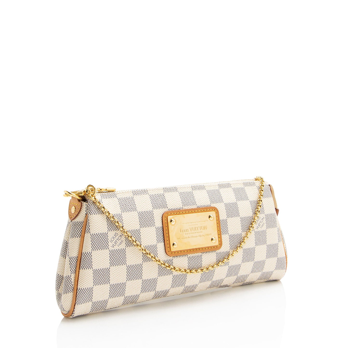 Louis Vuitton Damier Azur Eva Clutch (SHF-QMSwkO)