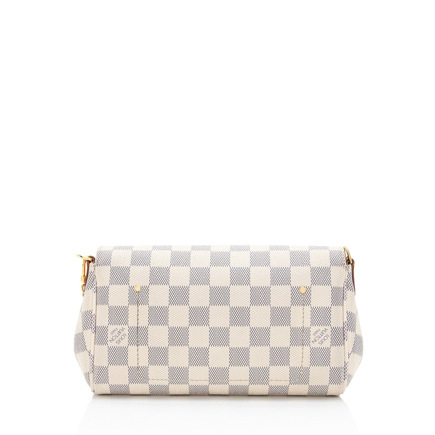 Louis Vuitton Damier Azur Favorite PM Shoulder Bag (SHF-X2z2Cs)
