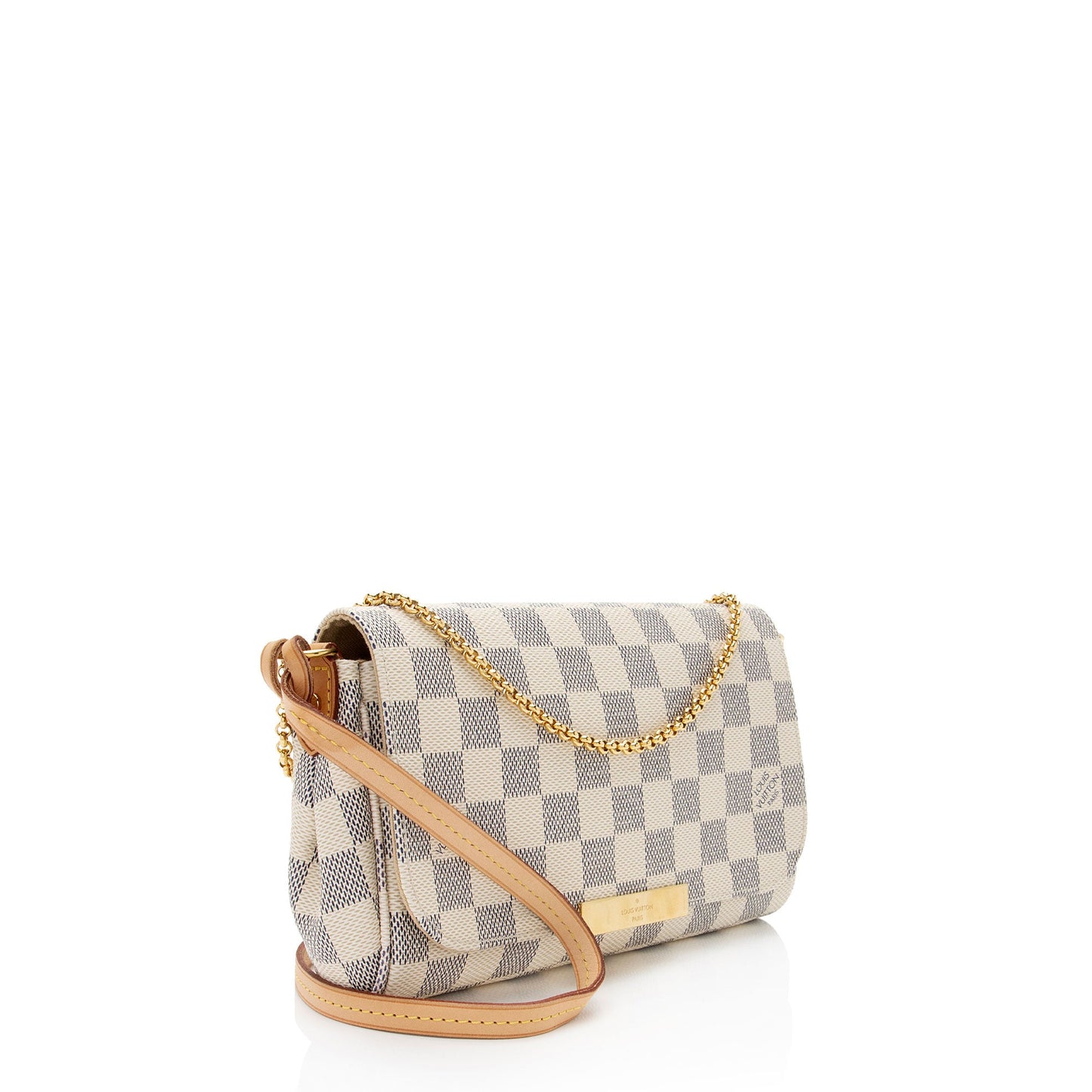 Louis Vuitton Damier Azur Favorite PM Shoulder Bag (SHF-MPD8aX)