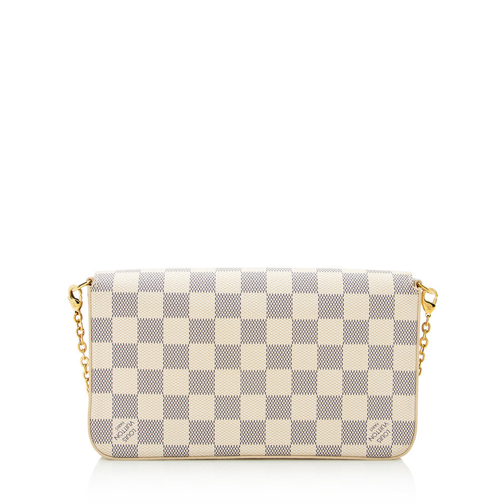 Louis Vuitton Damier Azur Felicie Pochette (SHF-21726)