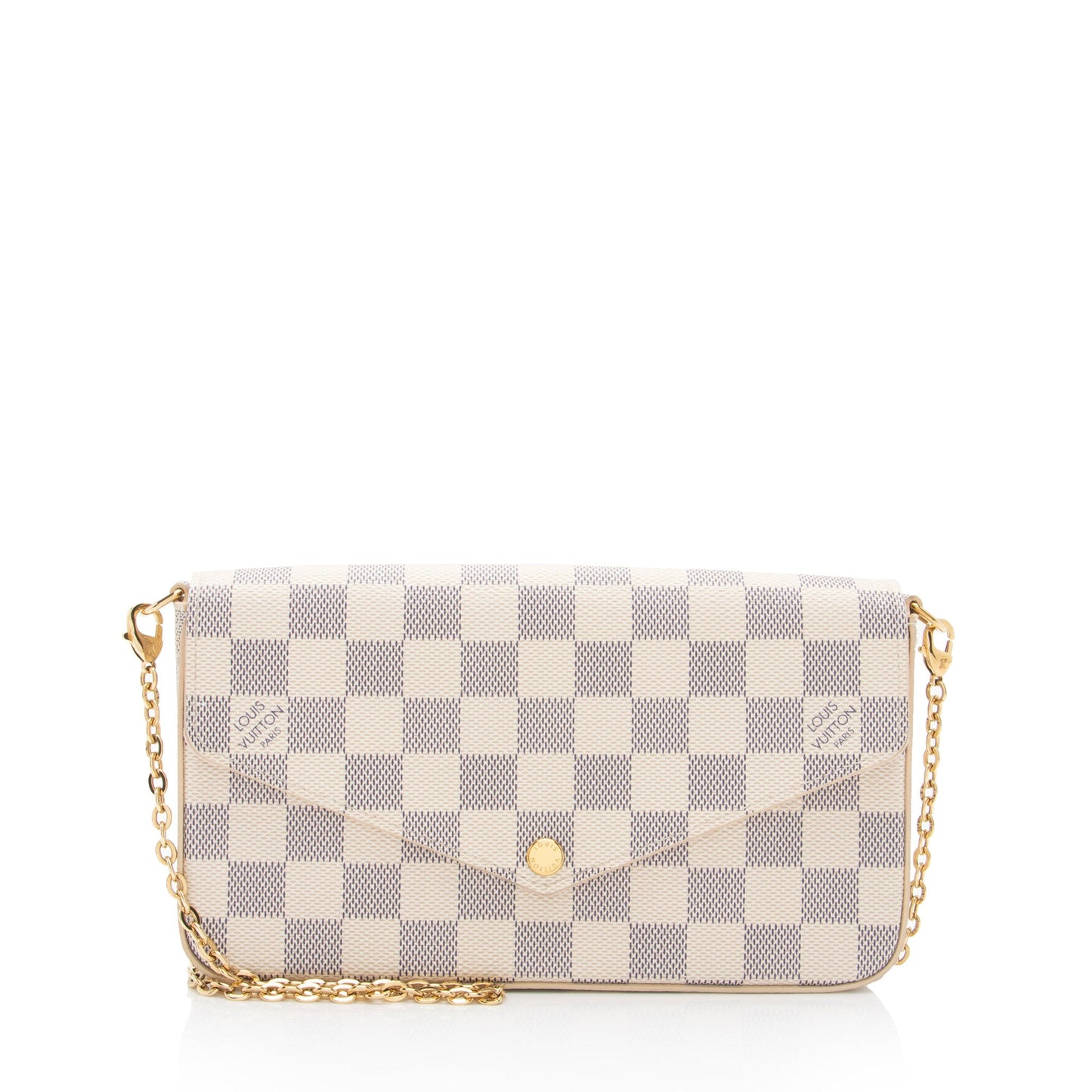 Louis Vuitton Damier Azur Felicie Pochette (SHF-NUzzpM)