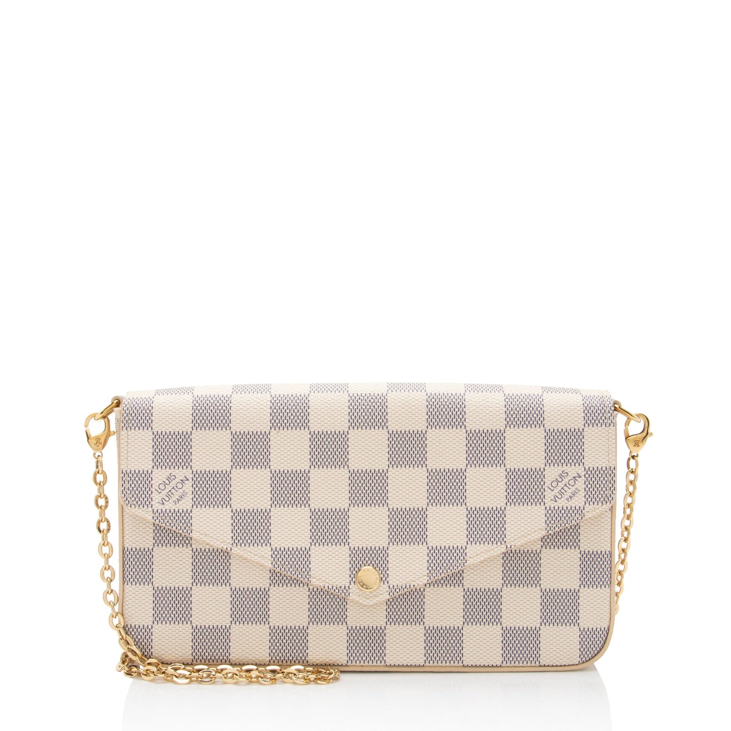 Louis Vuitton Damier Azur Felicie Pochette (SHF-l9K2SC)