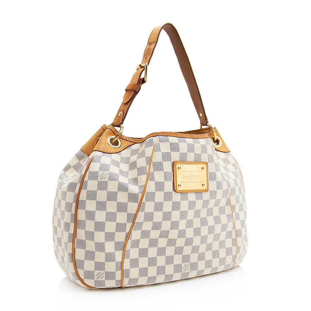 Louis Vuitton Damier Azur Galliera PM Shoulder Bag - FINAL SALE (SHF-20151)