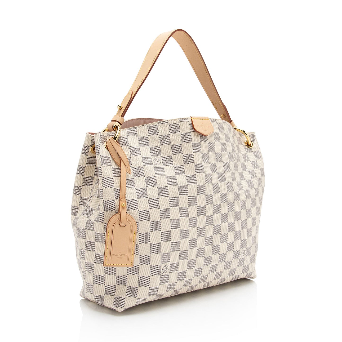 Louis Vuitton Damier Azur Graceful PM Hobo (SHF-PJQ6rs)