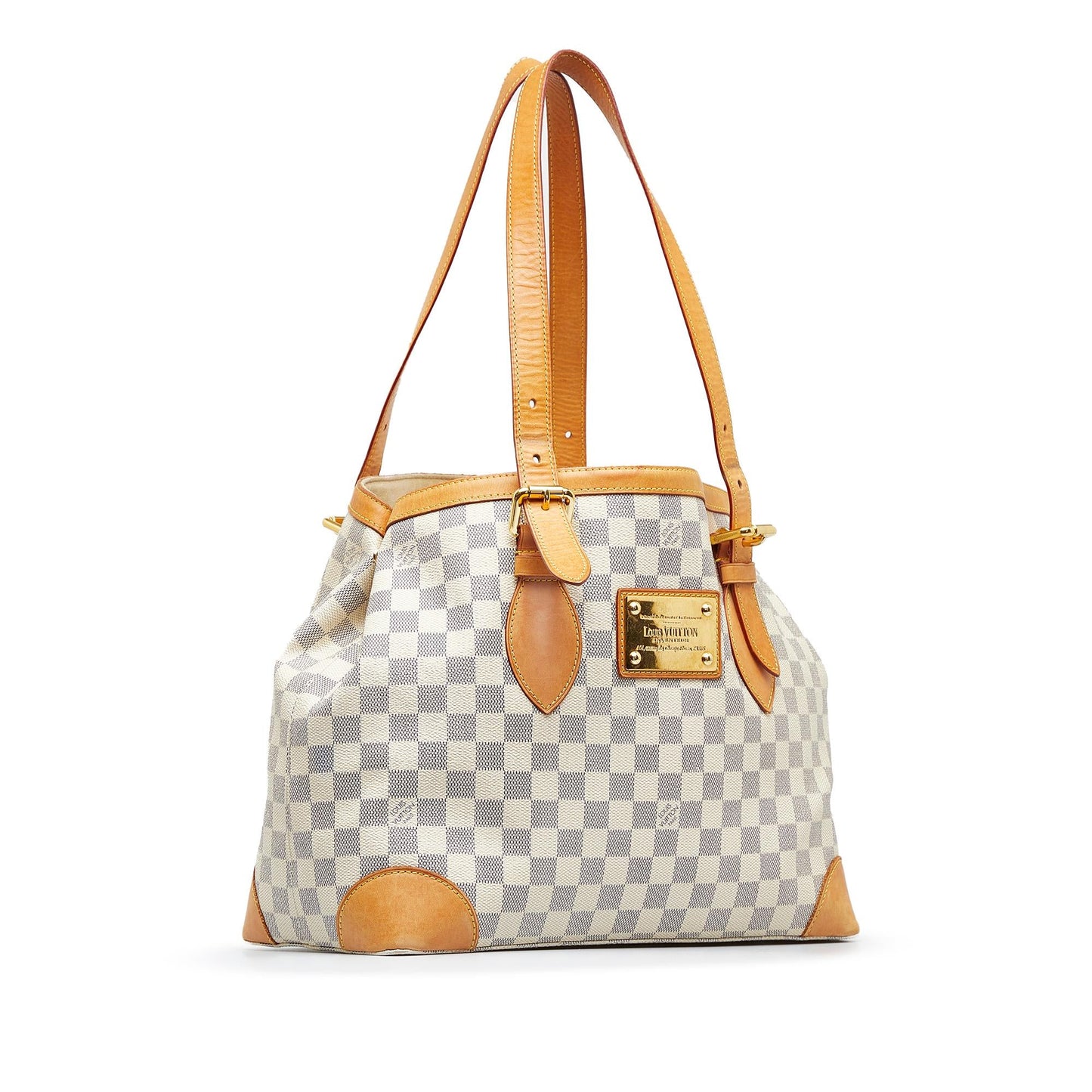 Louis Vuitton Damier Azur Hampstead MM (SHG-uzHKGf)