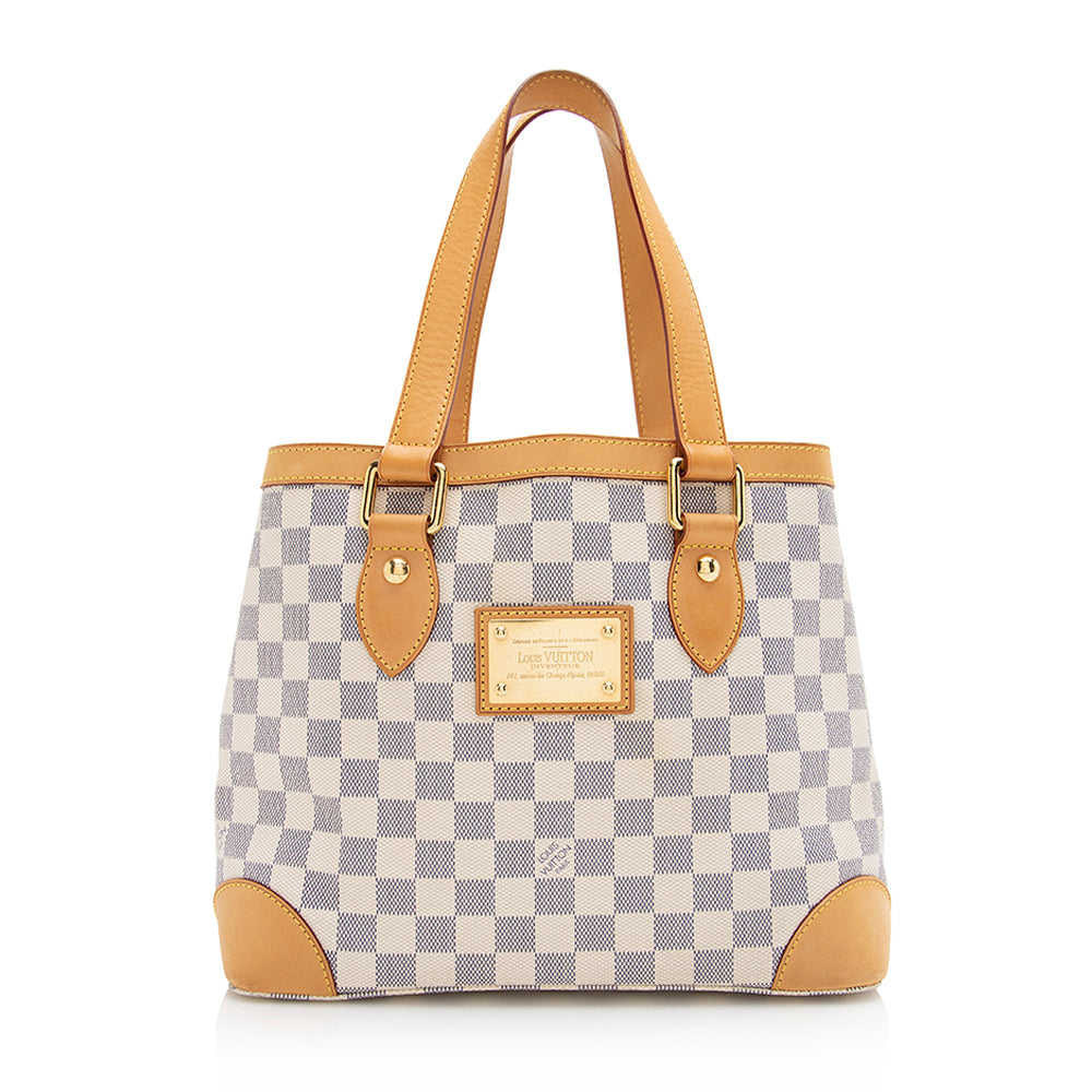 Louis Vuitton Damier Azur Hampstead PM Tote (SHF-21258)
