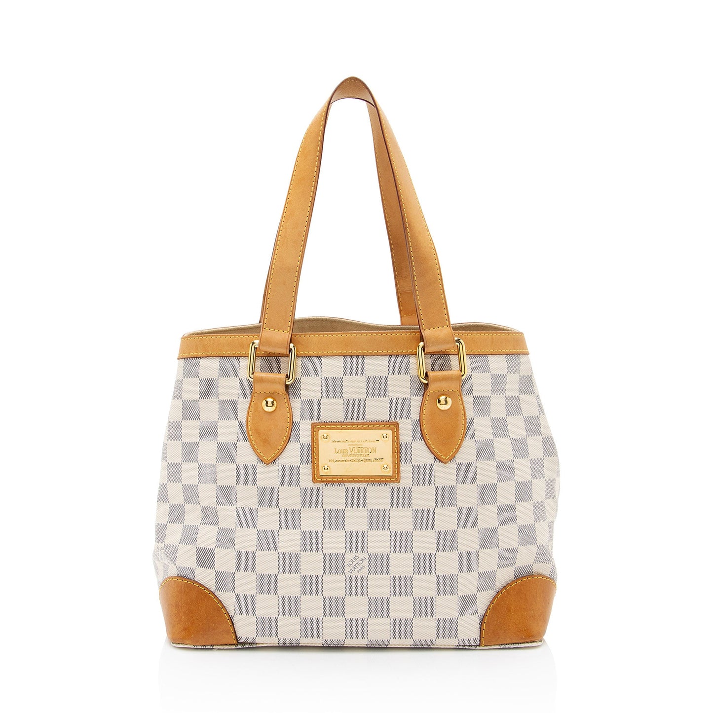 Louis Vuitton Damier Azur Hampstead PM Tote (SHF-jZQD5W)