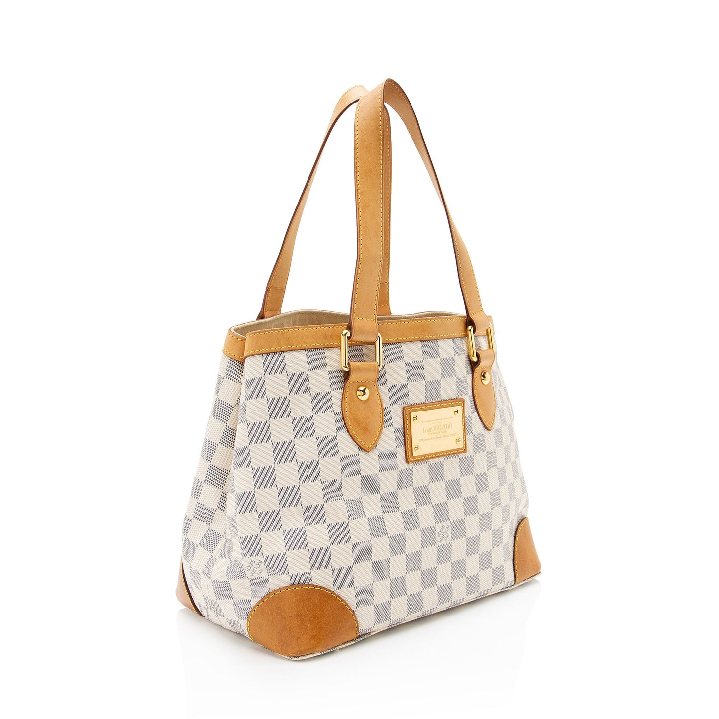 Louis Vuitton Damier Azur Hampstead PM Tote (SHF-jZQD5W)