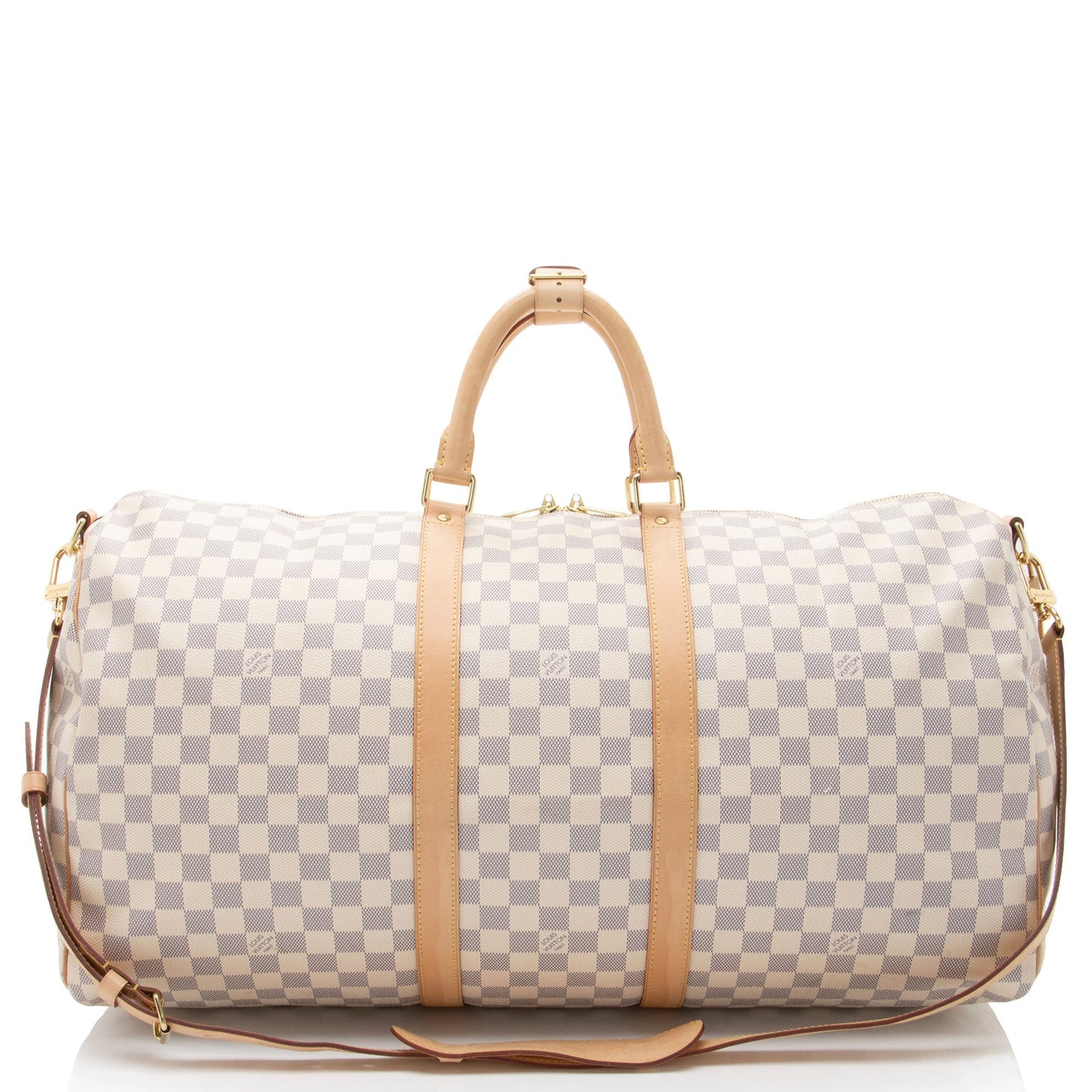 Louis Vuitton Damier Azur Keepall 55 Bandouliere Duffle