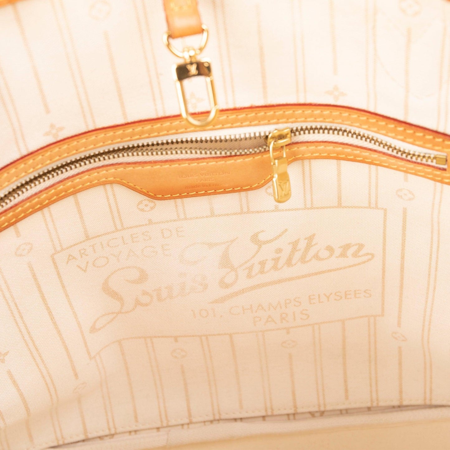 Louis Vuitton Damier Azur Neverfull MM