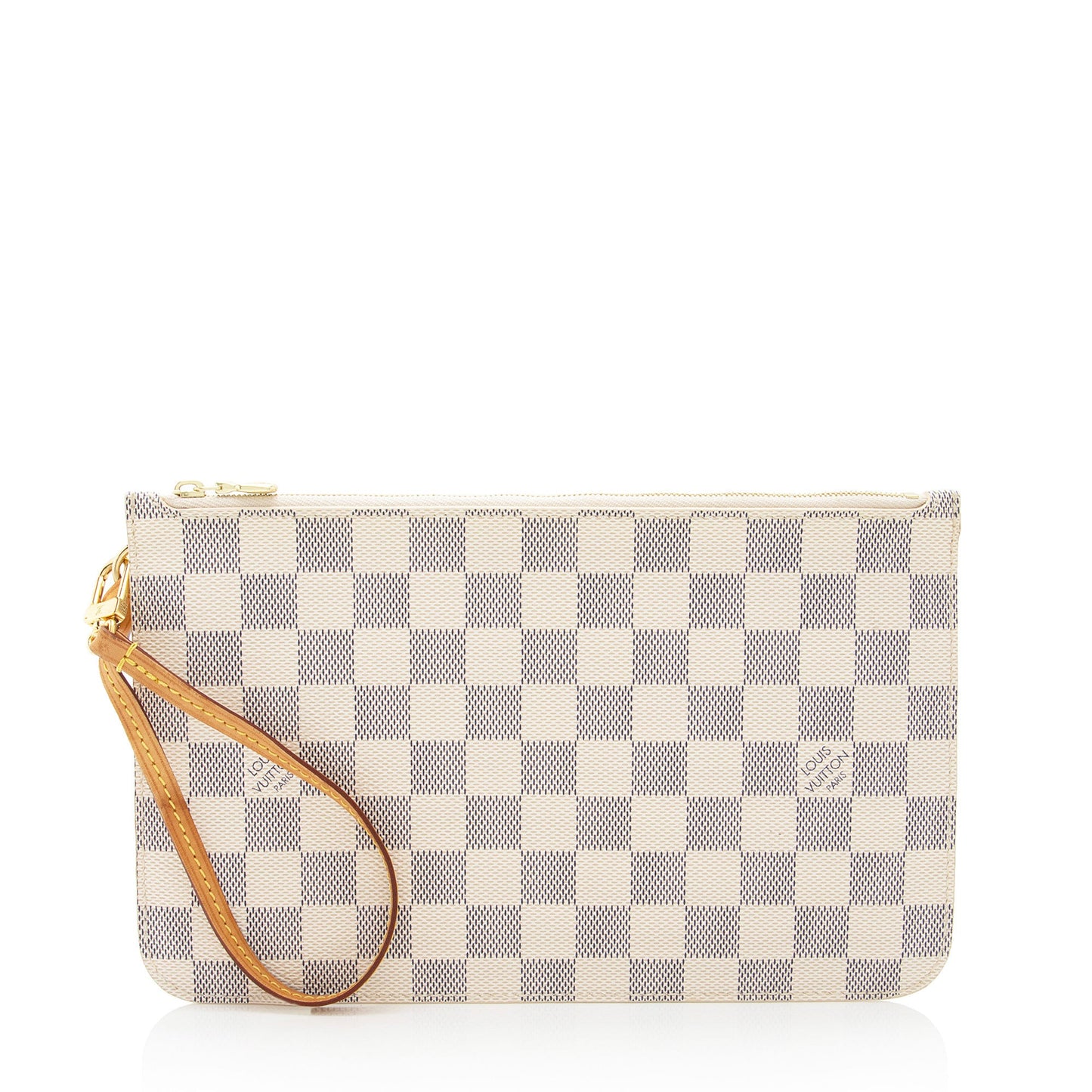 Louis Vuitton Damier Azur Neverfull MM Pochette (SHF-H3DCSl)