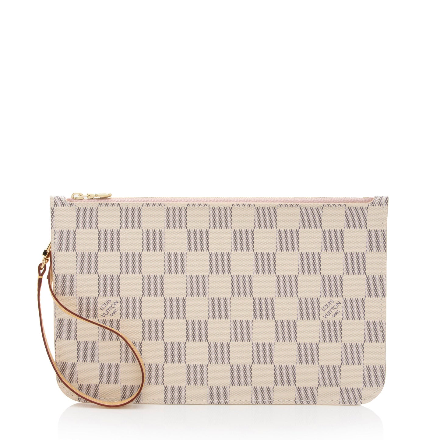 Louis Vuitton Damier Azur Neverfull MM Pochette (SHF-RlaeqM)