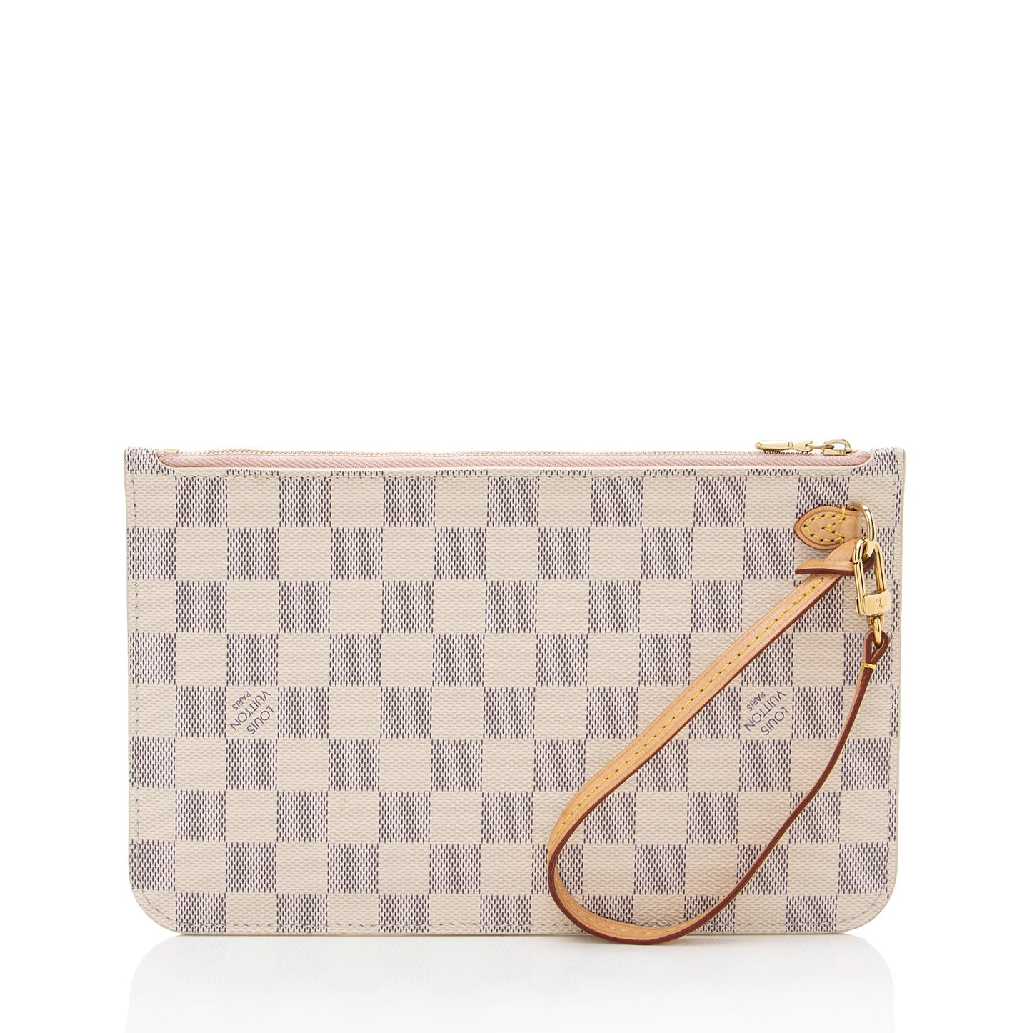 Louis Vuitton Damier Azur Neverfull MM Pochette (SHF-EicqCf)