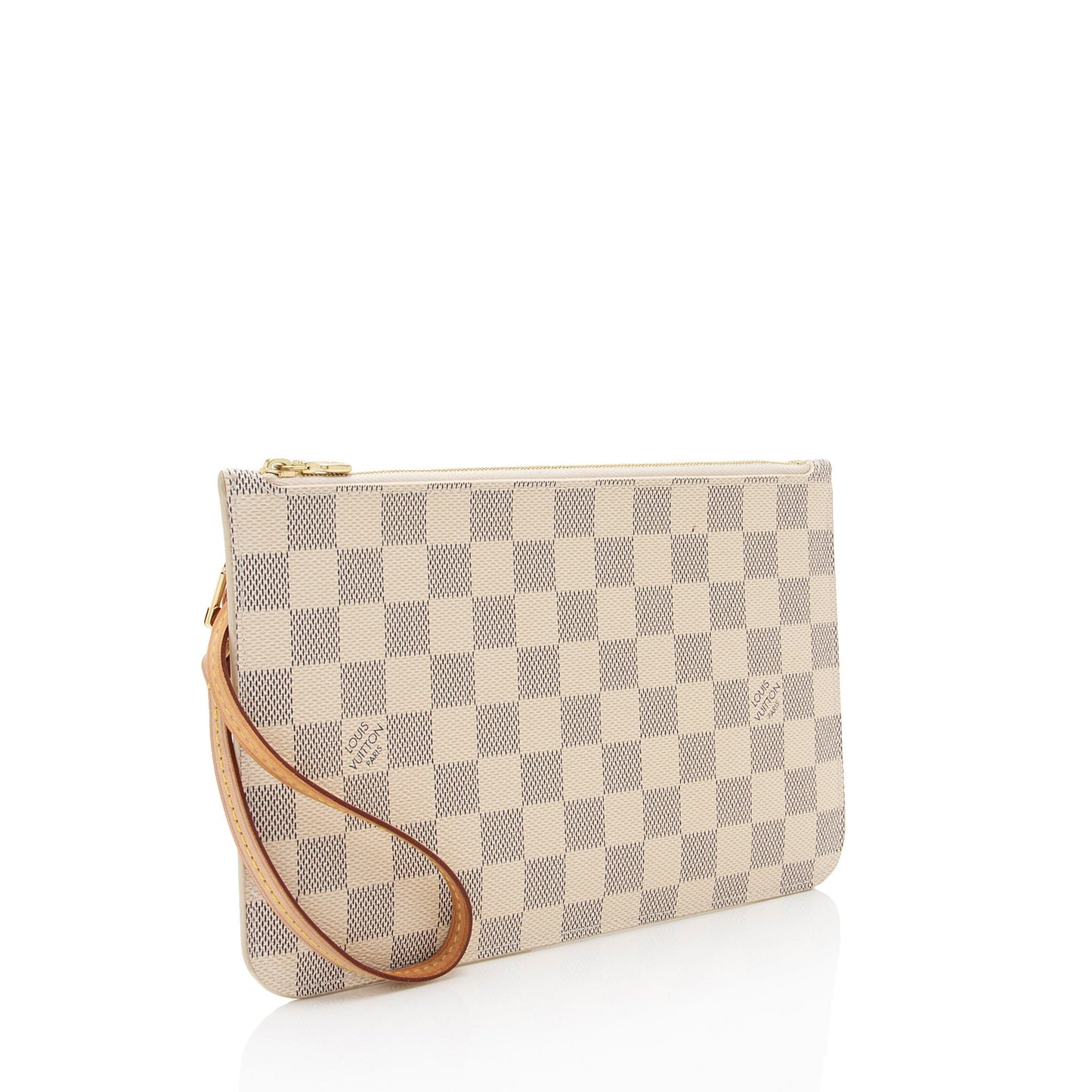 Louis Vuitton Damier Azur Neverfull MM Pochette (SHF-QQNLhH)