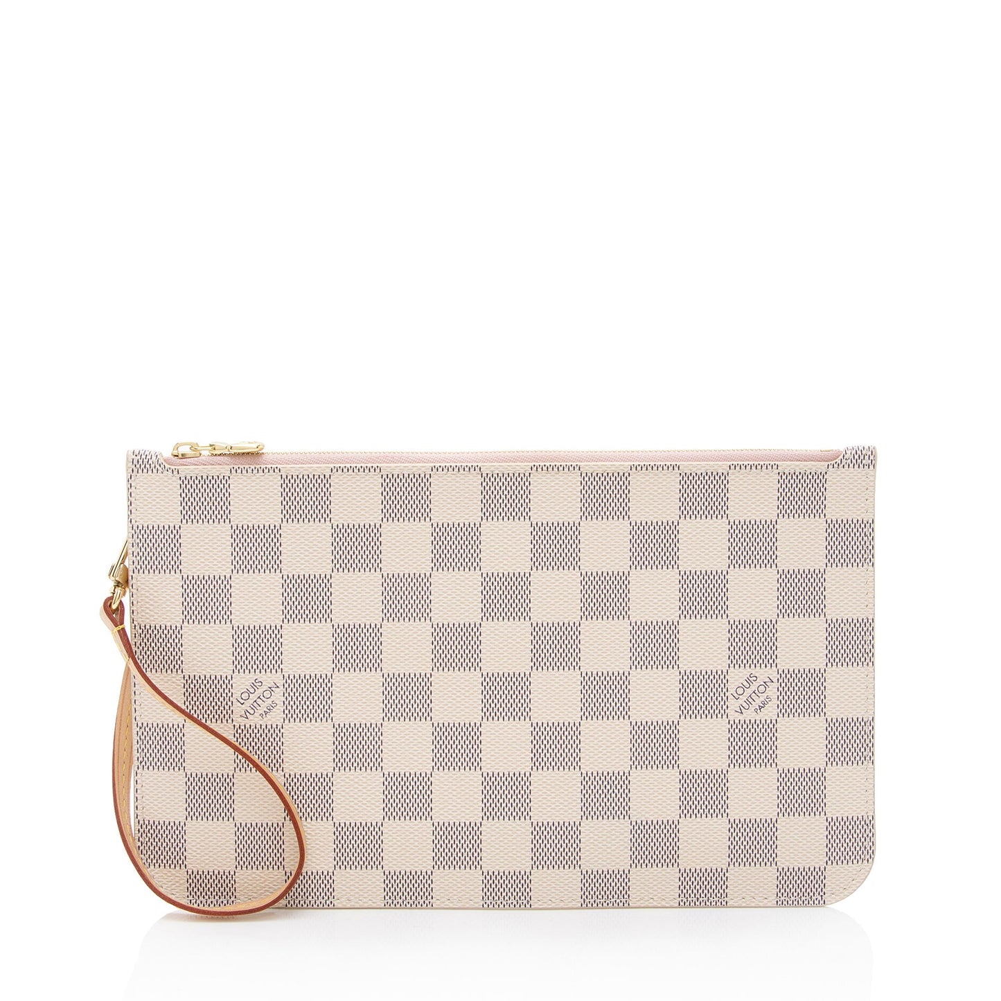 Louis Vuitton Damier Azur Neverfull MM Pochette (SHF-9Dt044)