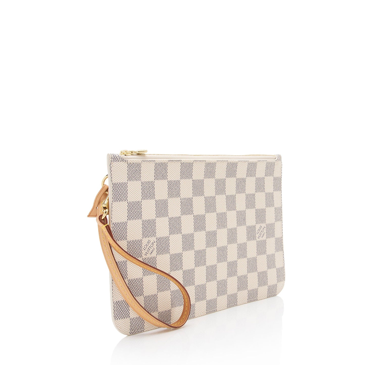 Louis Vuitton Damier Azur Neverfull MM Pochette (SHF-pOWDWj)