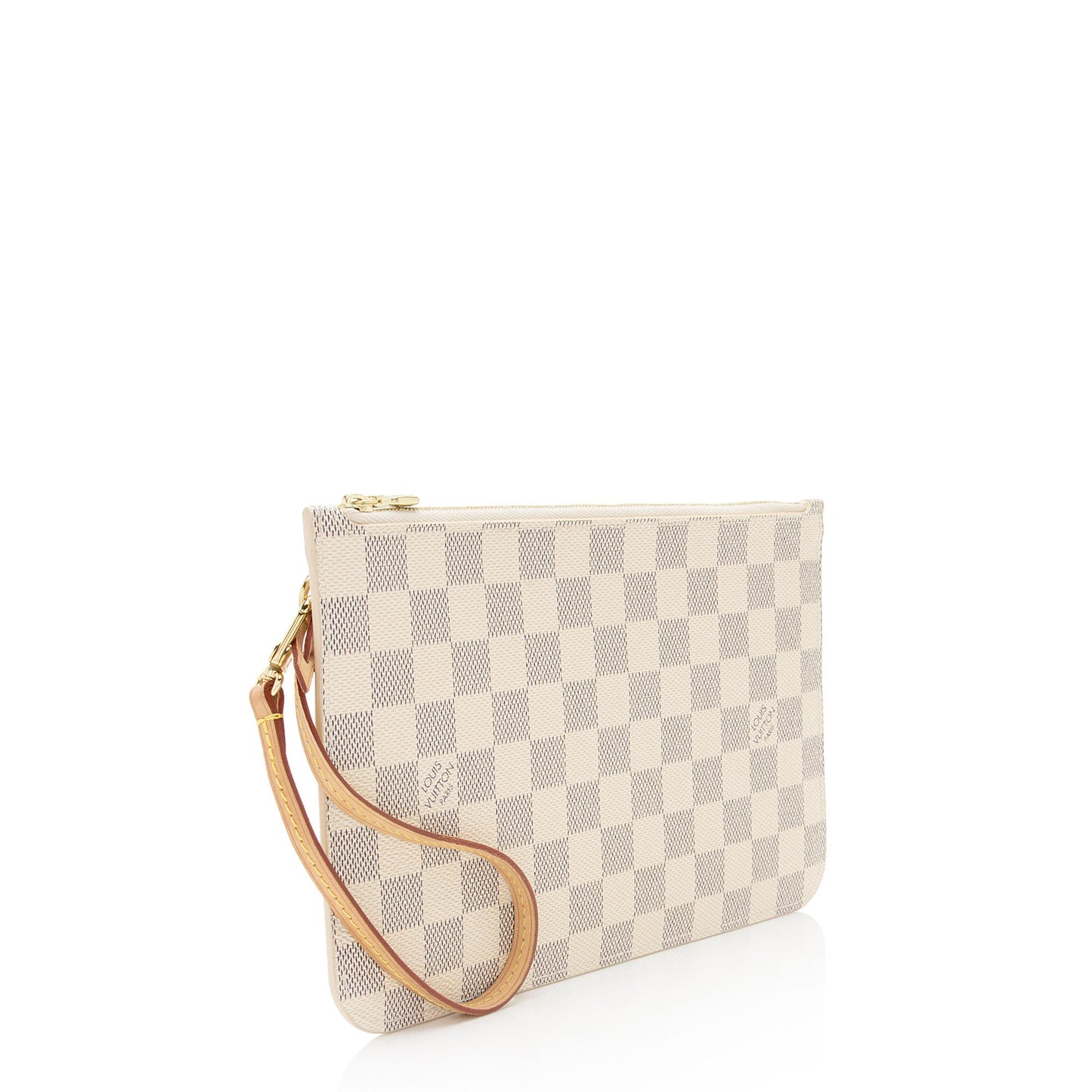Louis Vuitton Damier Azur Neverfull MM Pochette (SHF-bPrxa0)