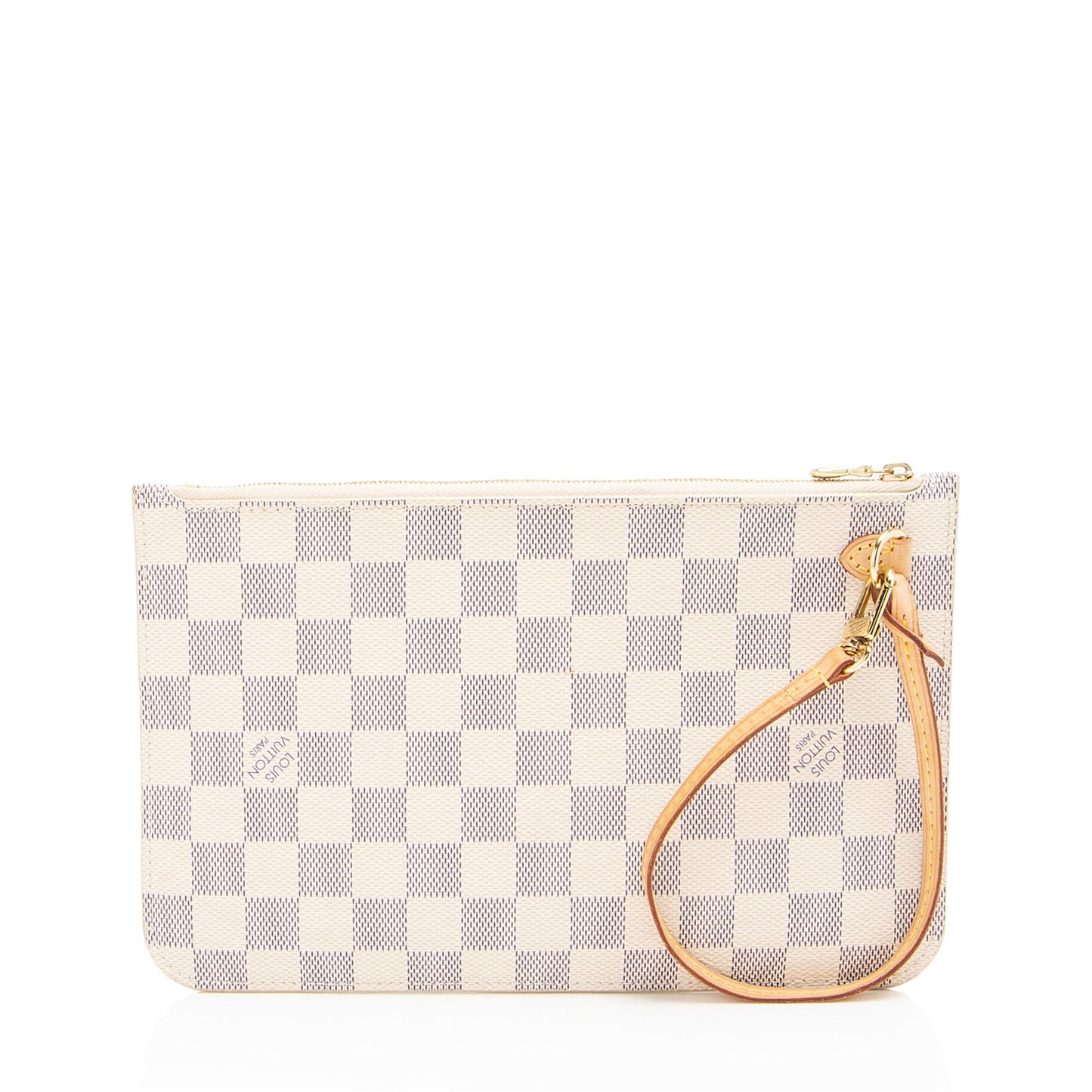 Louis Vuitton Damier Azur Neverfull MM Pochette (SHF-lsa2Ig)