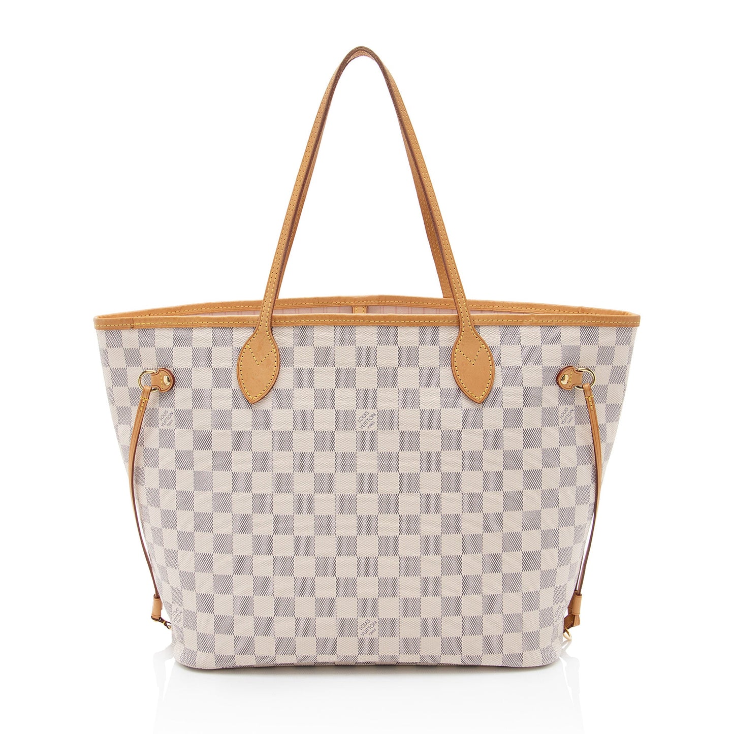 Louis Vuitton Damier Azur Neverfull MM Tote (SHF-qjLpho)