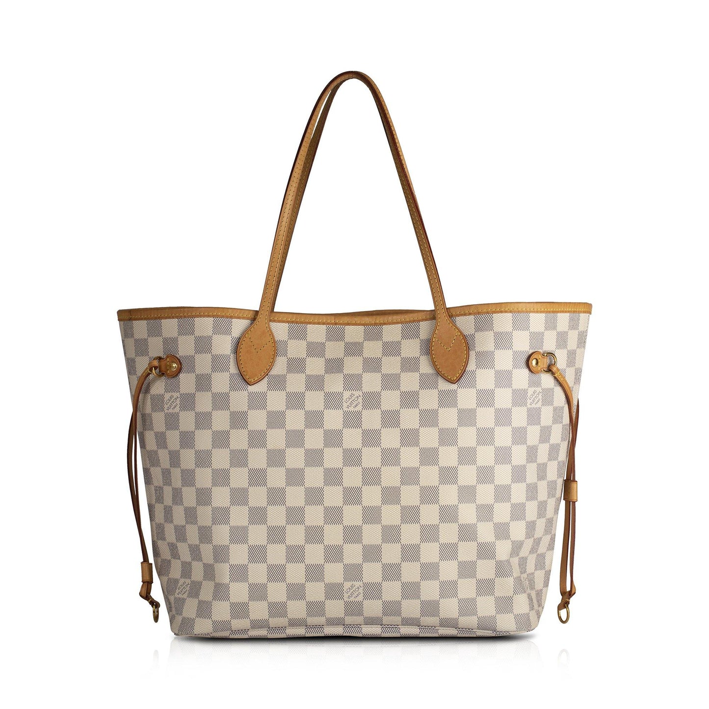 Louis Vuitton Damier Azur Neverfull MM with Pouch