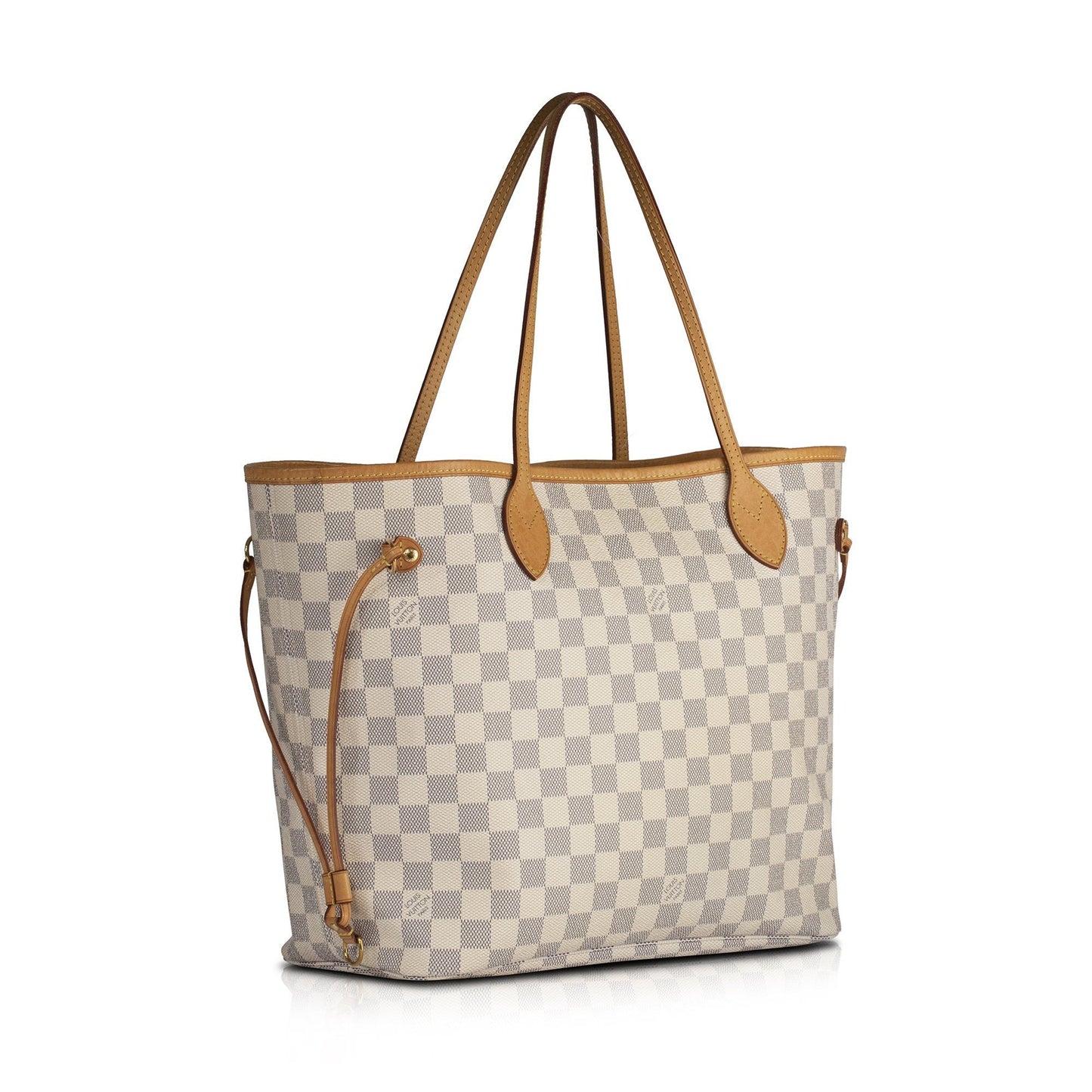 Louis Vuitton Damier Azur Neverfull MM with Pouch