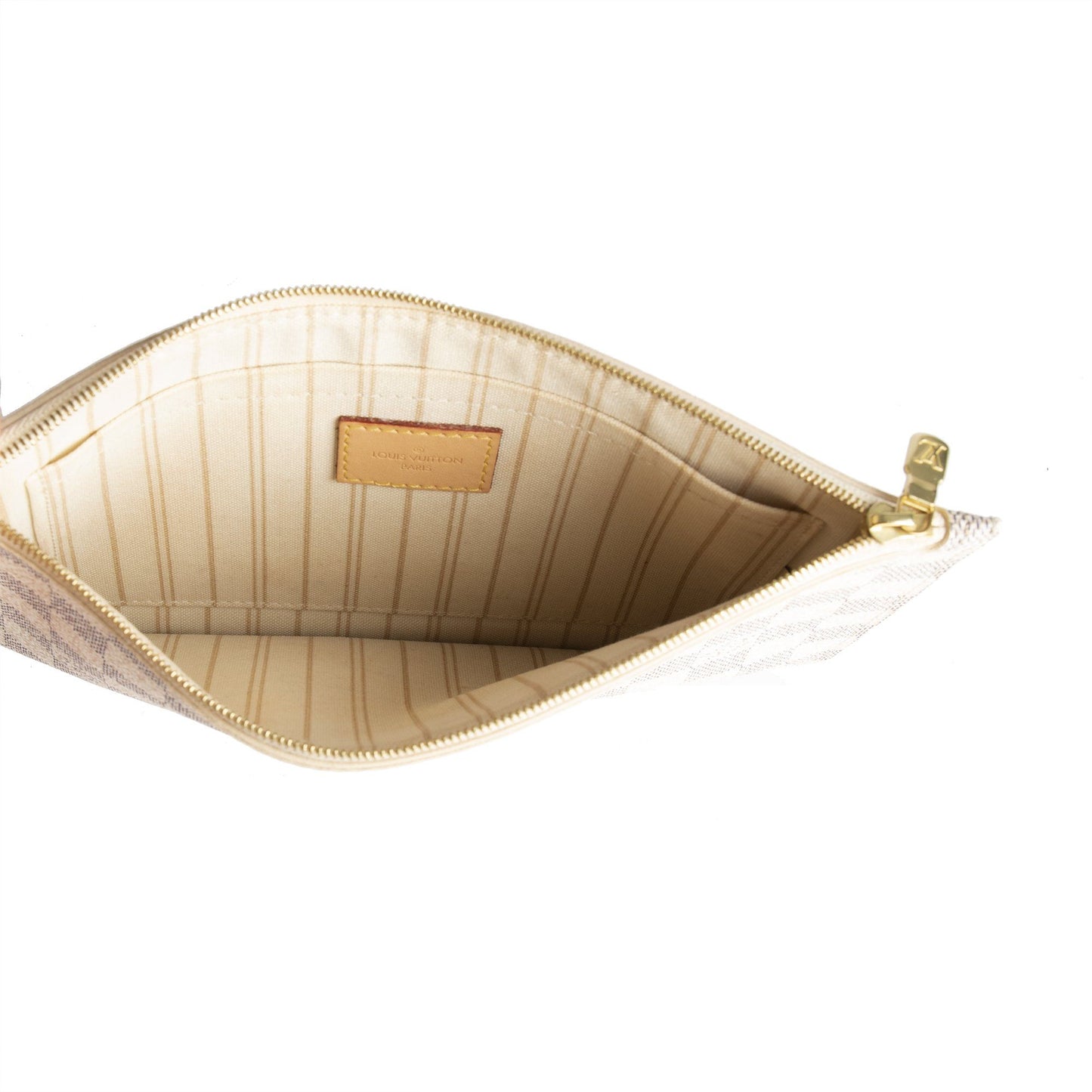 Louis Vuitton Damier Azur Neverfull MM with Pouch